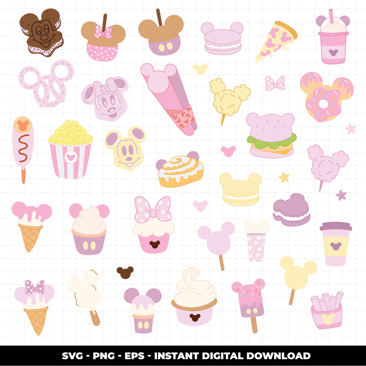 COD1009- snackgoals svg, Snacks svg, Mickey Mouse Ears Head, Disney svg, mickey svg, Silhouette, Cricut