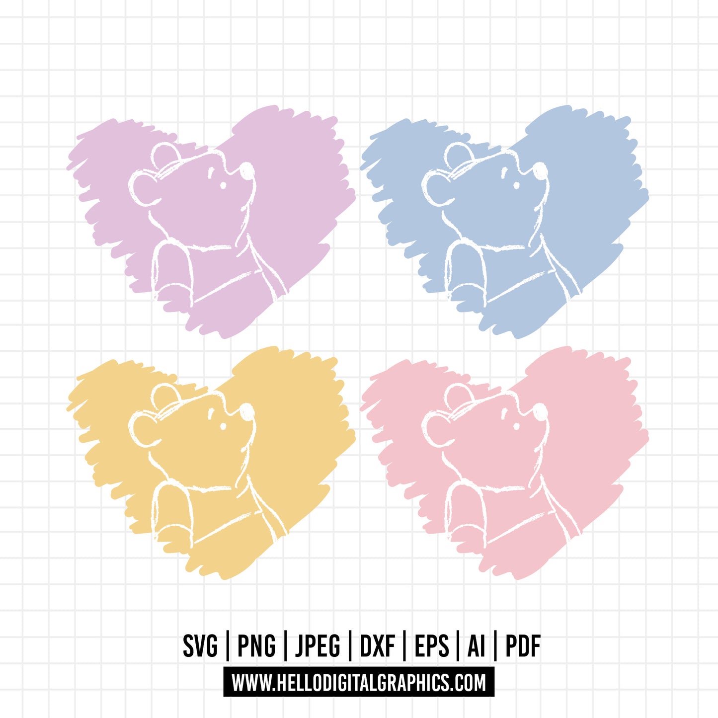 COD1102 Winnie the pooh svg, winnie the pooh baby svg, disney svg, Pooh t shirt design