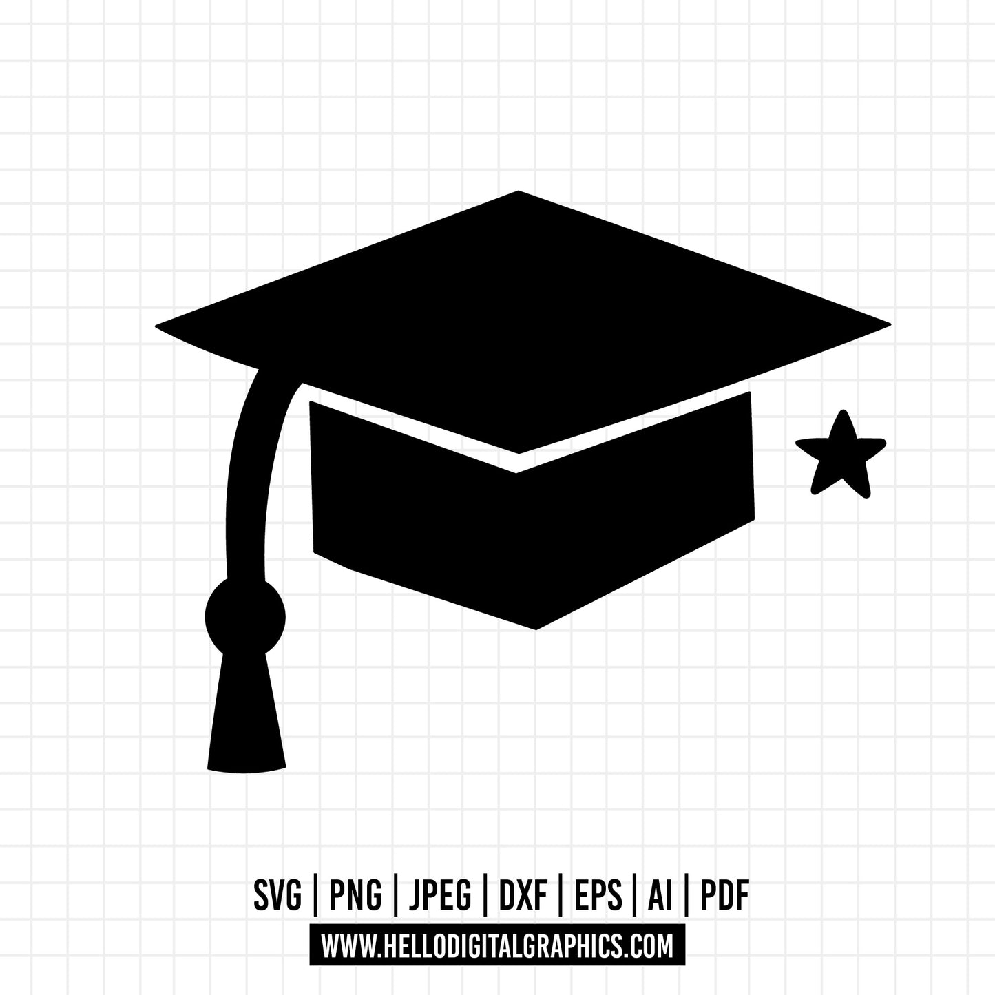 COD1184 Congrats Grad SVG, Graduation SVG, Mortarboard Cap svg, Senior Class of Graduates svg, Graduation Cap SVG