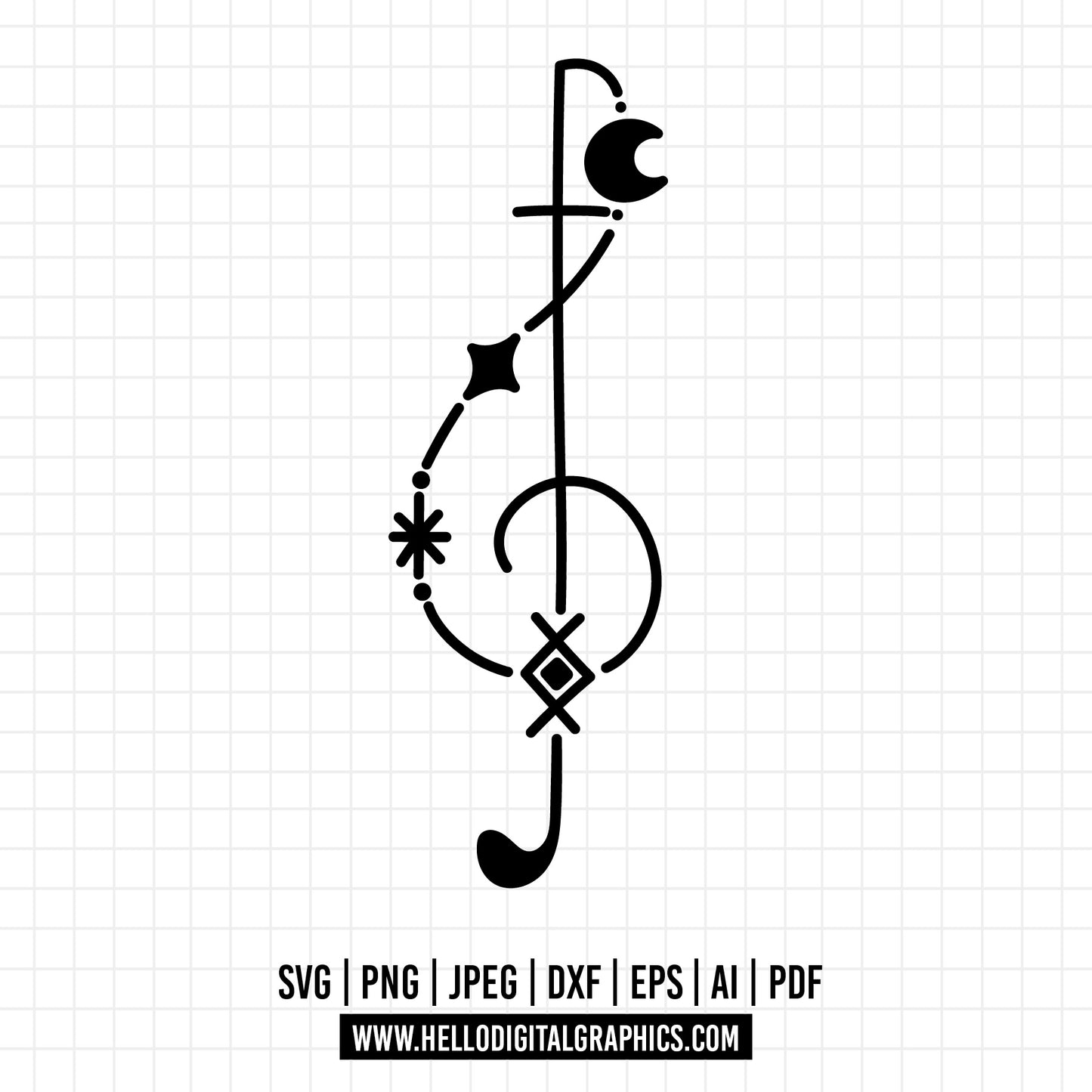 COD1186 Rock svg, rock music, guitar svg, music svg