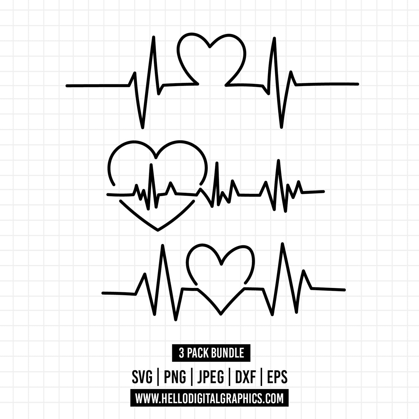 COD1296 - Heart Beat Tshirt Svg, Heartbeat svg bundle,Heart beat svg,Heartbeat Clipart,Healthcare,Nurse SVG,Cut Files Cricut/Silhouette