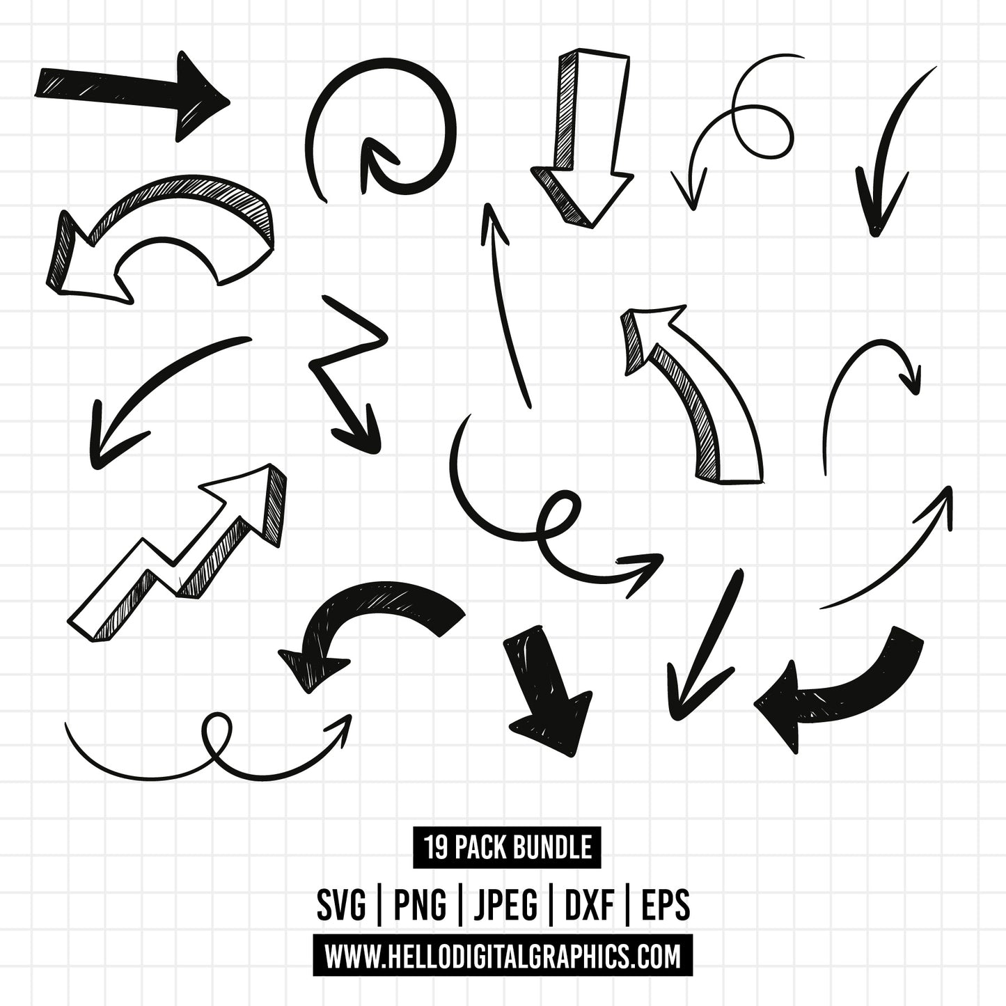 COD1306 - Arrows SVG Bundle/Arrows SVG/Arrow Signs Svg Bundle/Right Arrow svg, Left Arrow svg,/arrow clipart/ Cut Files Cricut, Silhouette