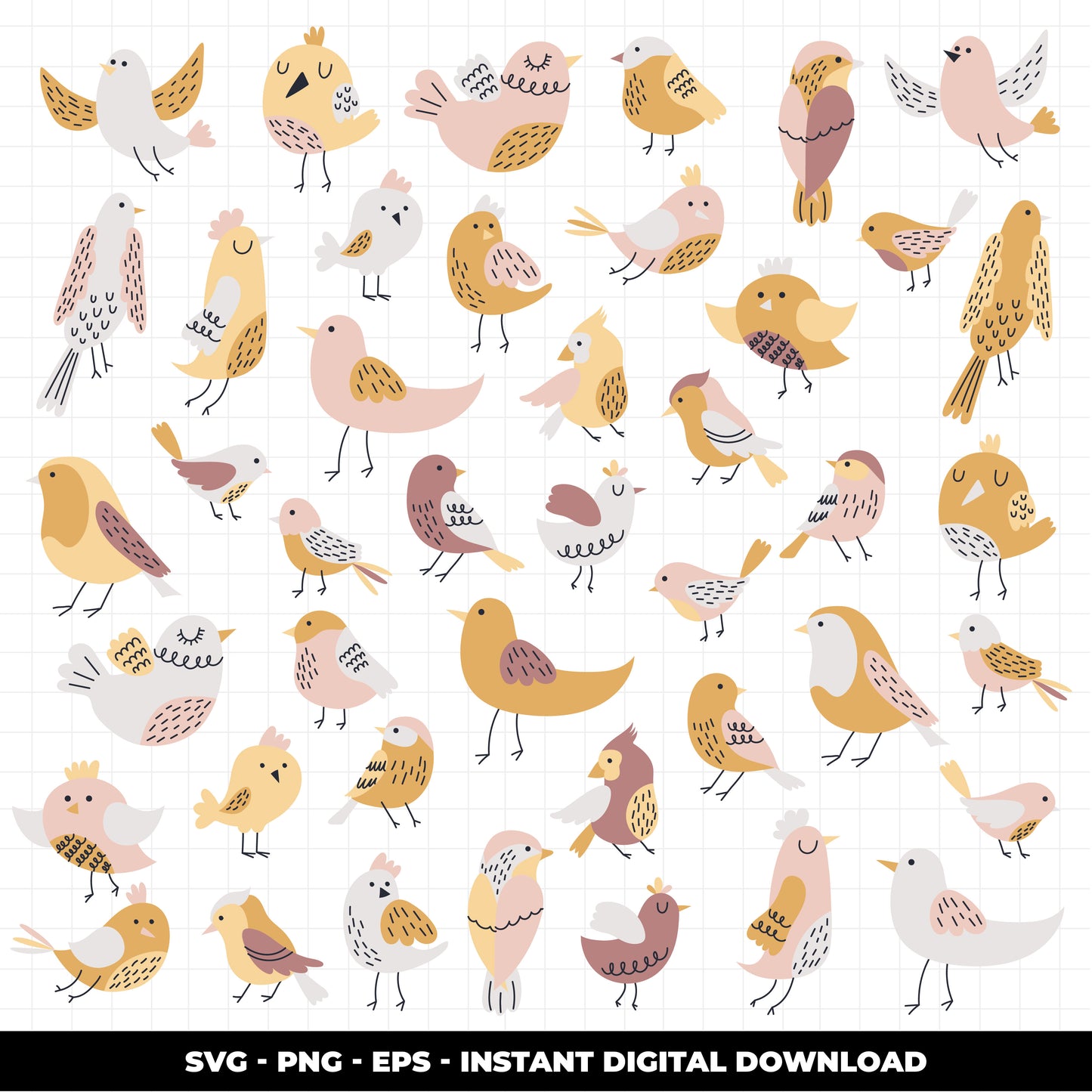 COD1417 - love bird svg Vector, Dove clipart, Bird SVG files for Silhouette Cameo or Cricut, bird vector, bird doodles/bird svg/hummingbird svg