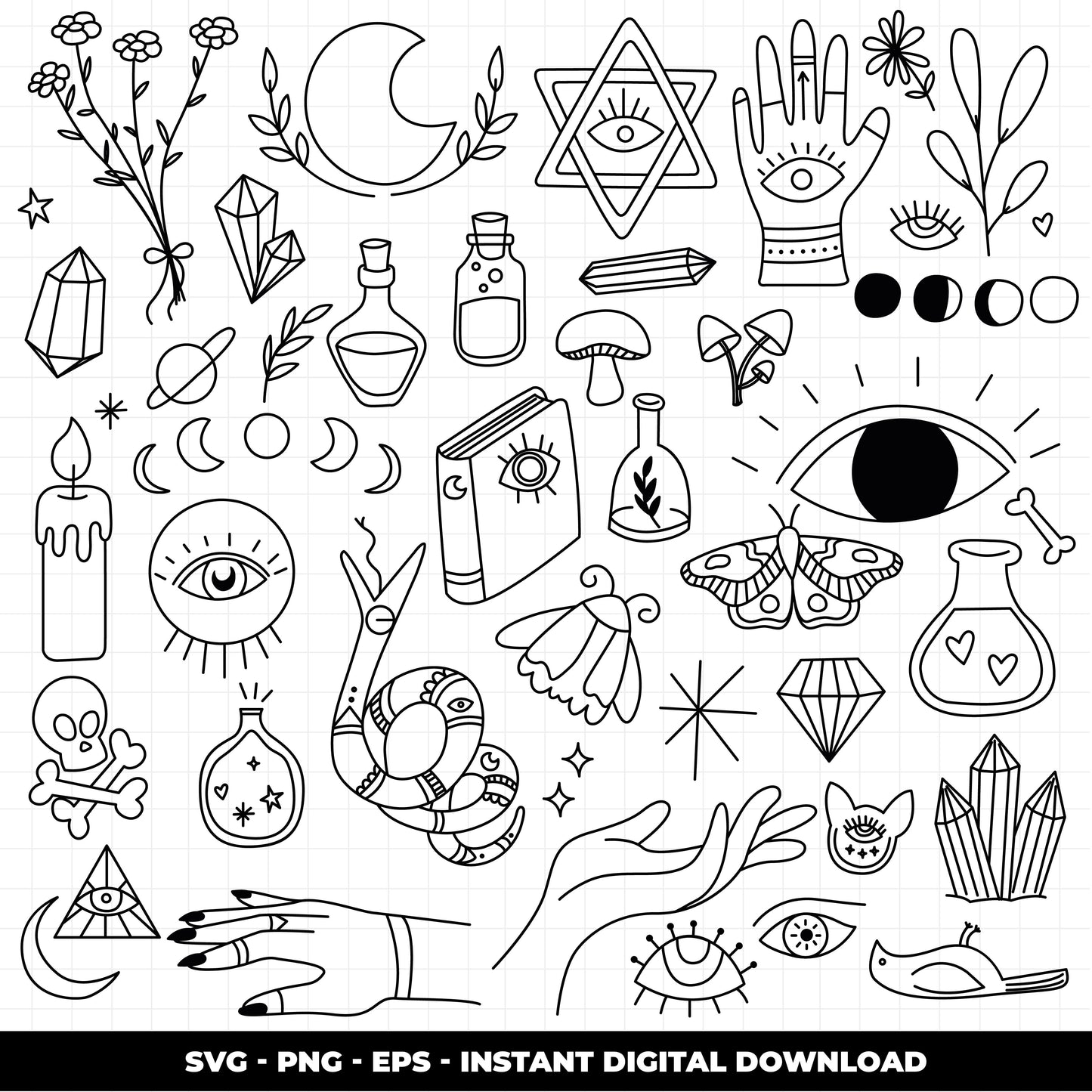 COD1446 - Halloween Doodles clipart #4/Pumpkin Clipart /halloween Clipart/scrapbook cliparts/Instant Download/Commercial use/Erin Condren