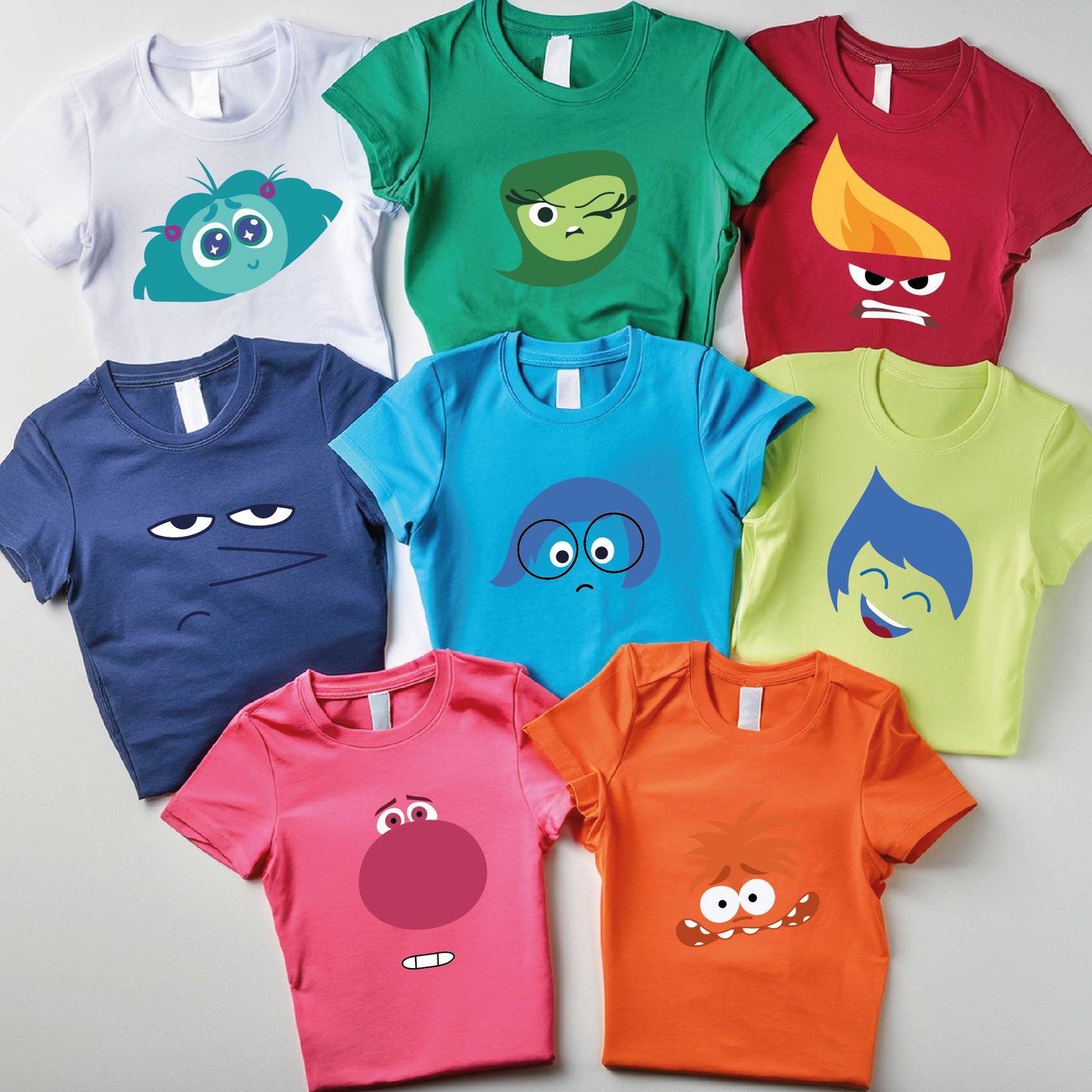 COD1467 - It's okay to feel all the feels svg, Anxiety Inside Out 2 svg, Inside Out 2 Clipart PNG