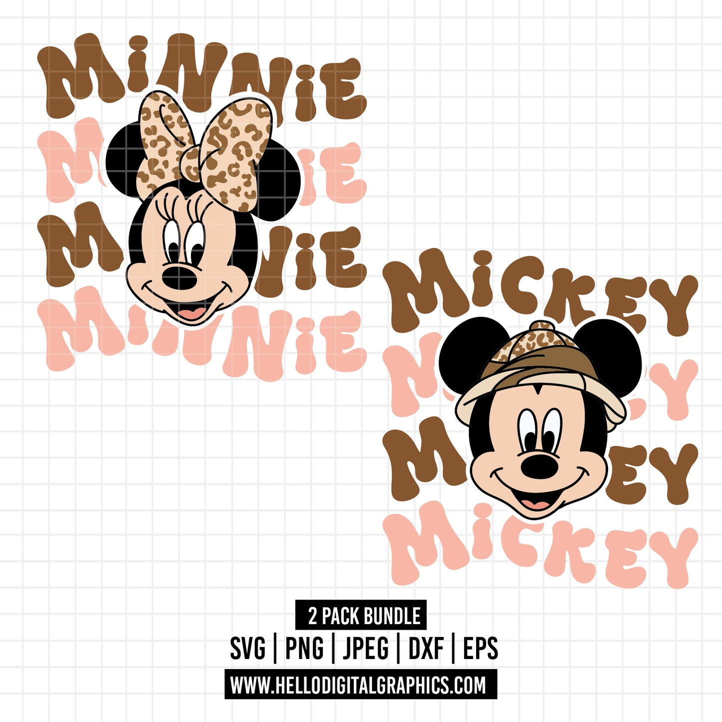 COD1590 - Mickey and Minnie Safari Shirt, Vintage Safari Mode Shirt, Disney Animal Kingdom Matching Shirt, Safari Mode Disney Tee, Disney Characters