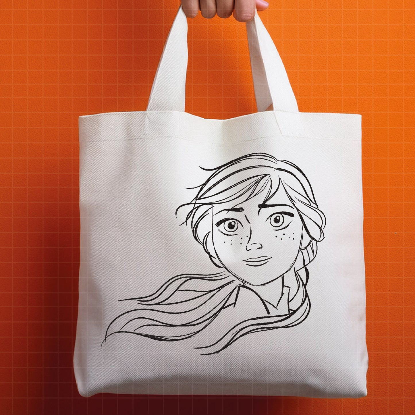 COD1682- Frozen png, Anna png, Princess sketch png, Disney png