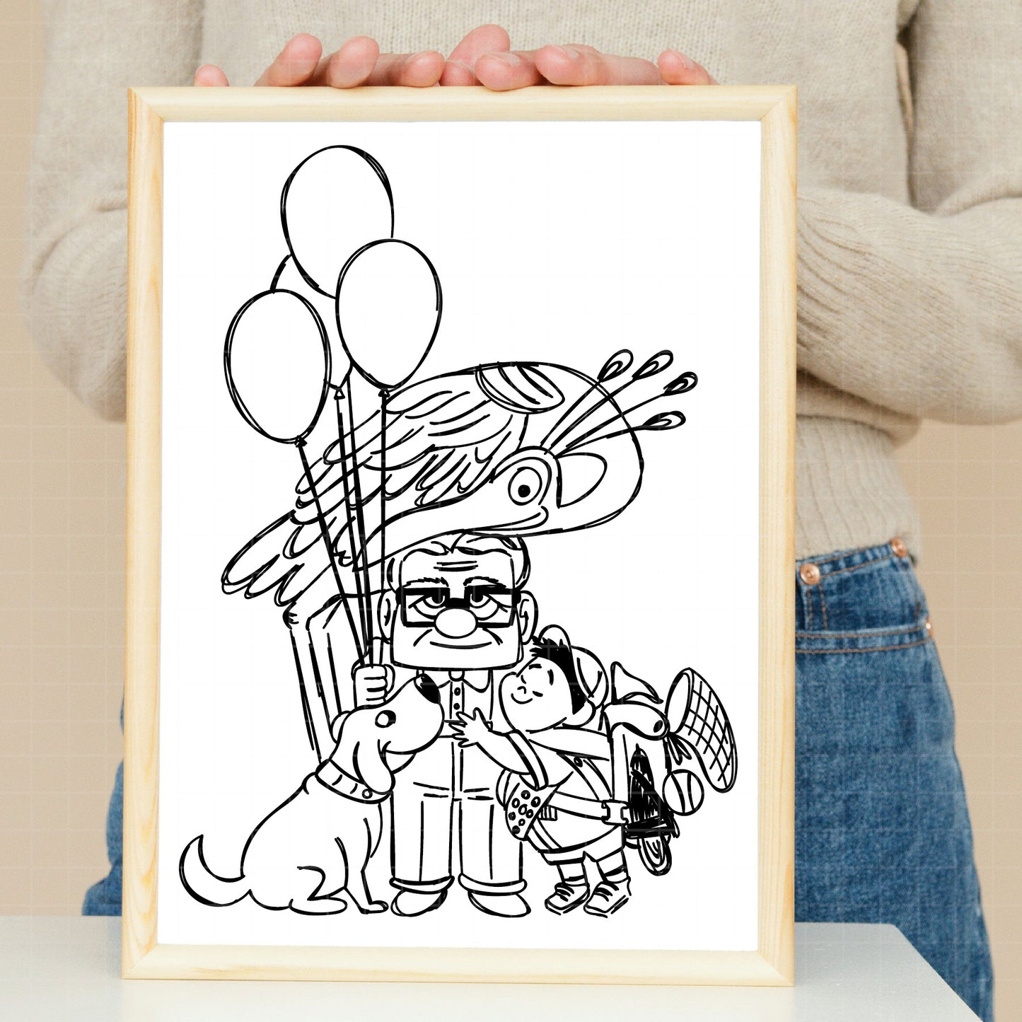 COD1703 - Up Movie svg, Adventure Is Out There svg, Up Balloon Shirt, Carl, Dug, Russel, Kevin, Balloon Shirt svg, Up PNG, Up Clipart, Up svg