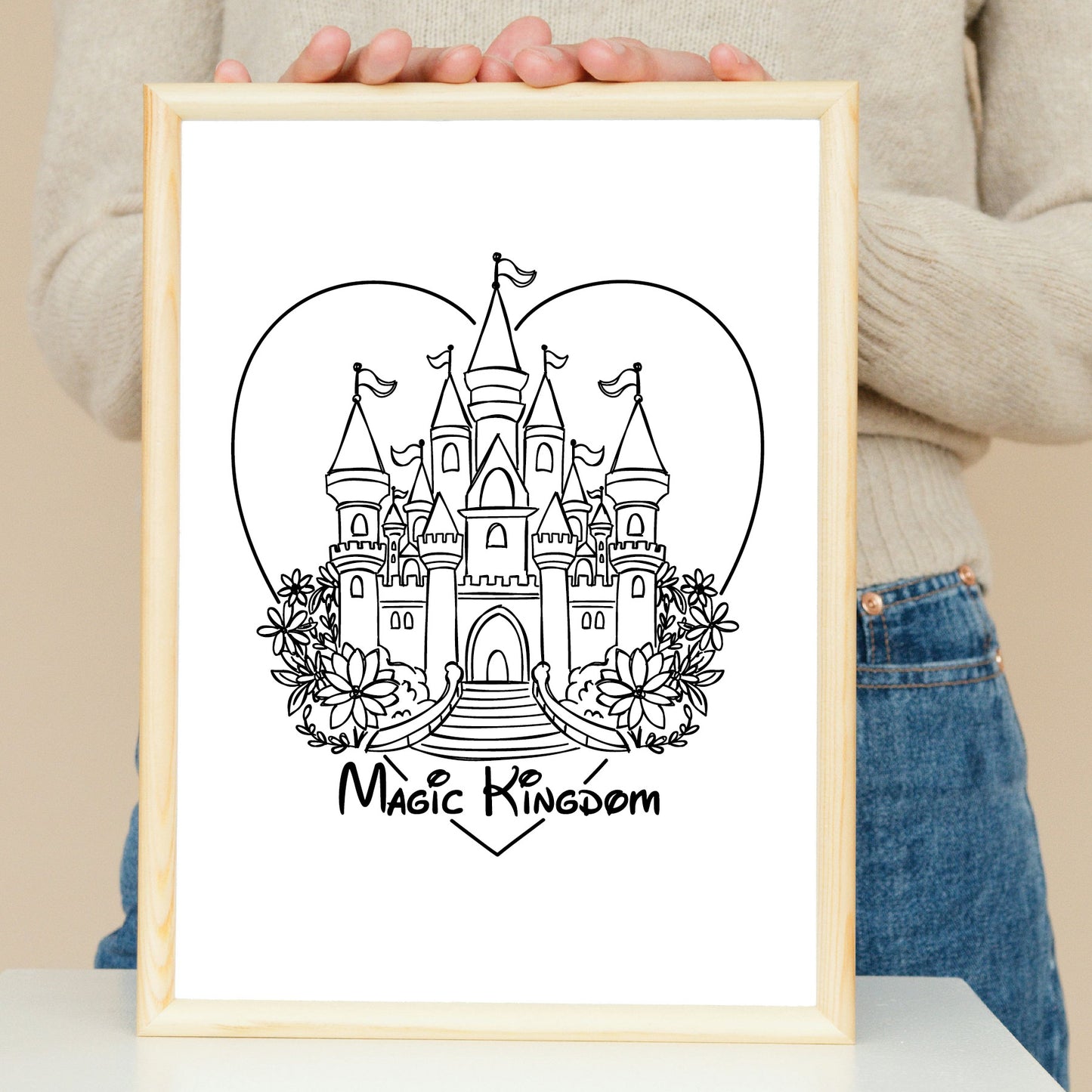 COD1709- Magic Kingdom svg, Castle svg, disney castle svg, disney svg, magic svg, cricut, silhouette