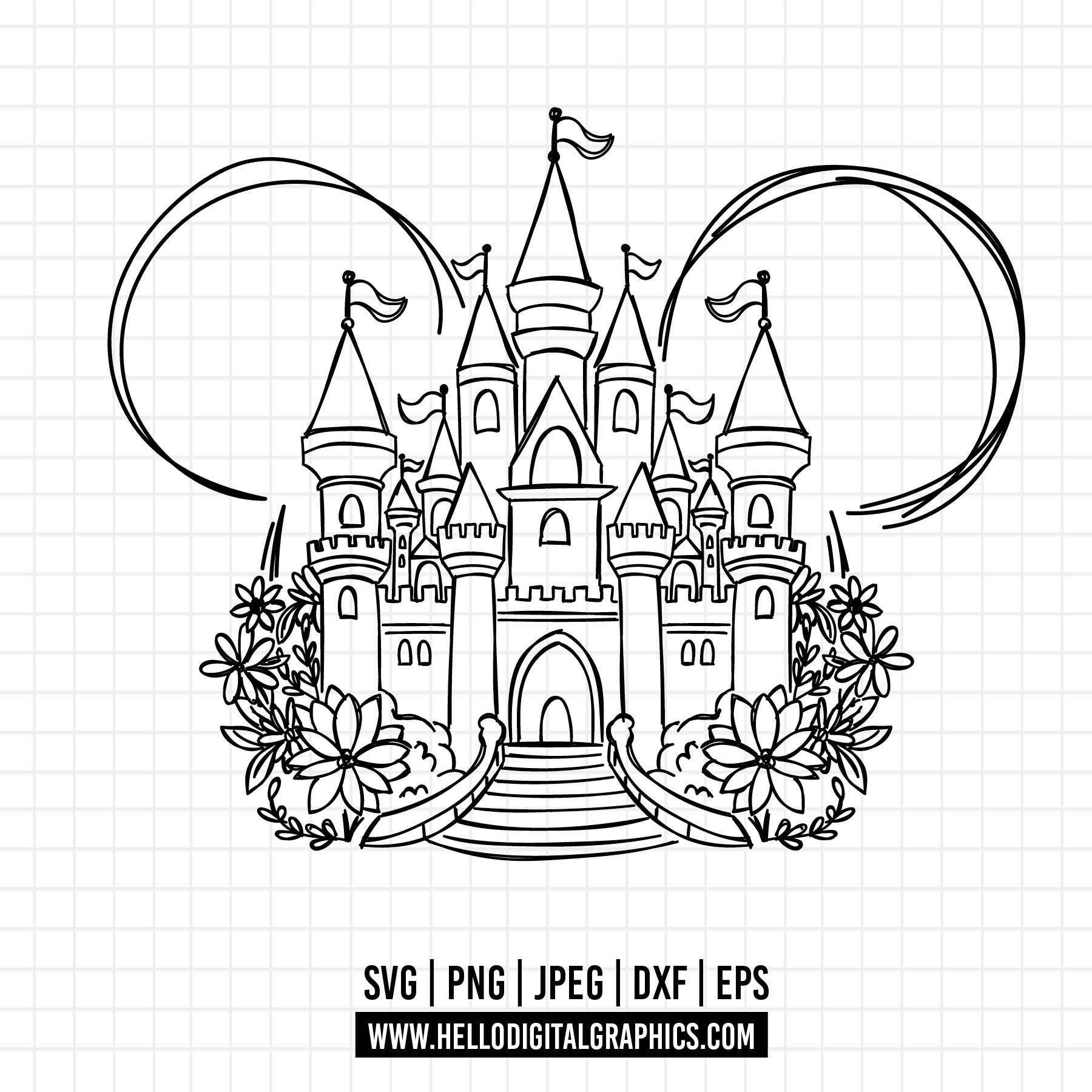 Exploring The Cinderella Castle Outline Design History And Symbolism exploring-the-cinderella-castle-outline-design-history-and-symbolism
