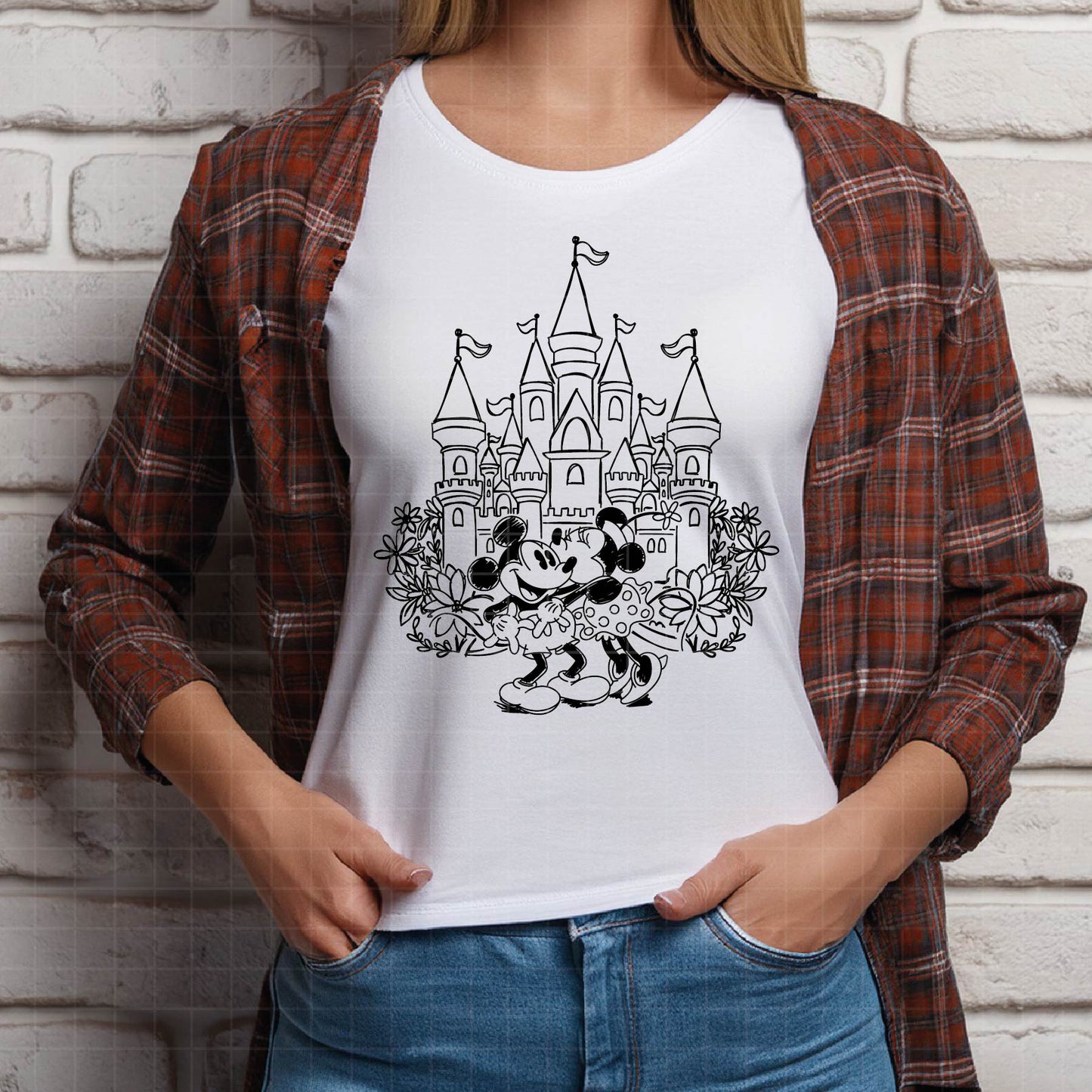 COD1712- Mickey and Minnie svg, Magic Kingdom svg, Castle svg, disney castle svg, disney svg, cricut, silhouette