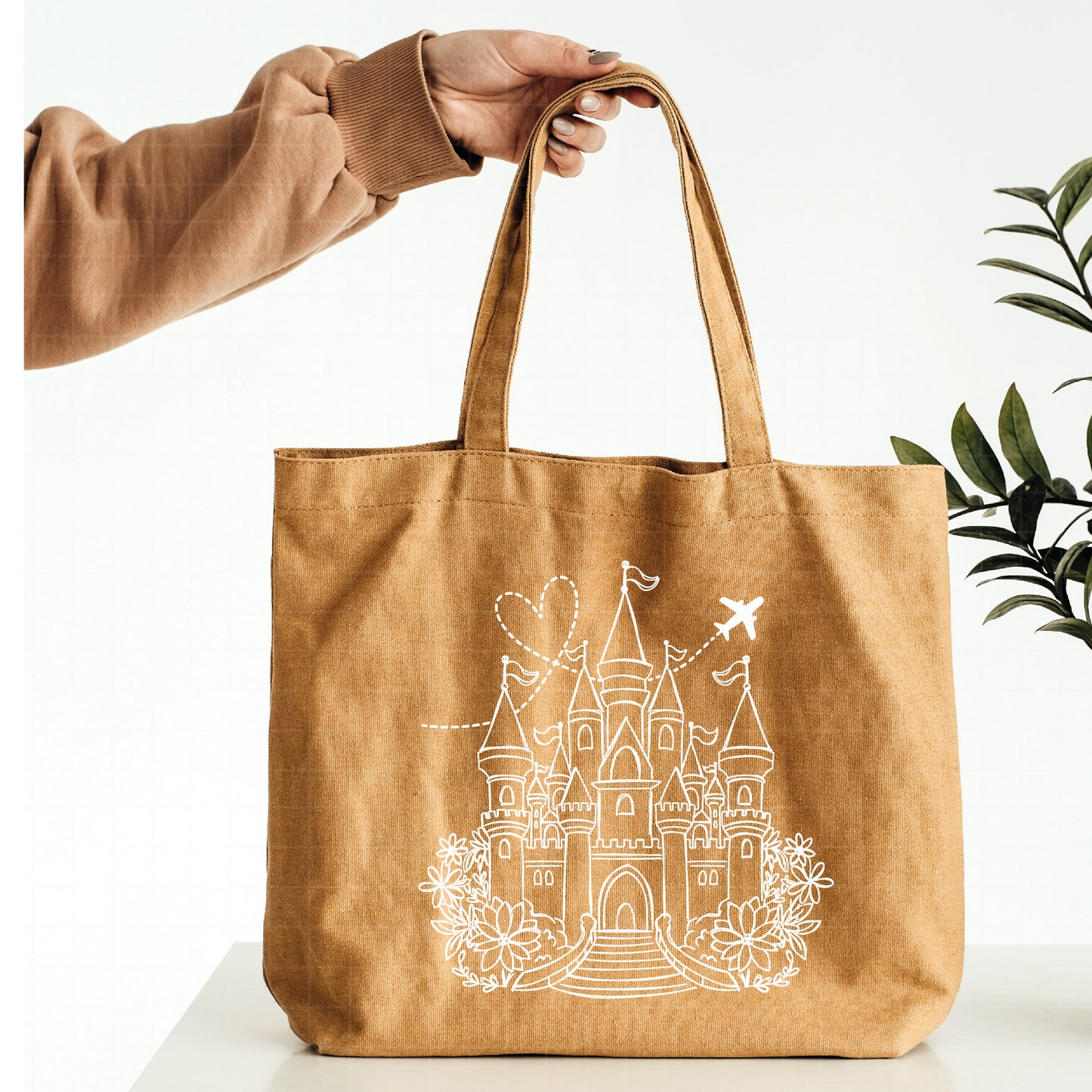 COD1718- The happiest place on earth svg, Castle svg, disney castle svg, disney svg, magic svg, cricut, silhouette