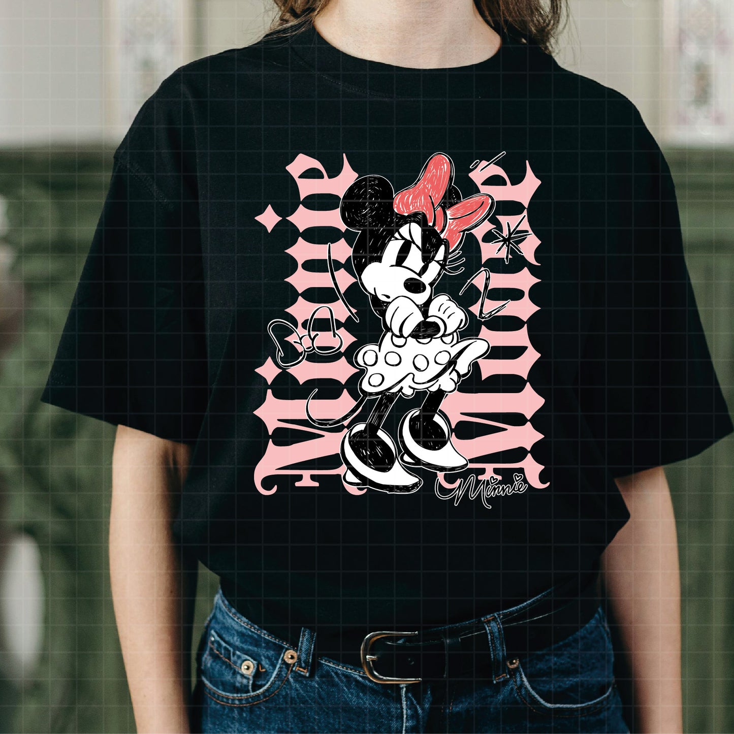 COD1734 - Minnie mouse svg, Disney svg, minnie svg, Silhouette, Cricut