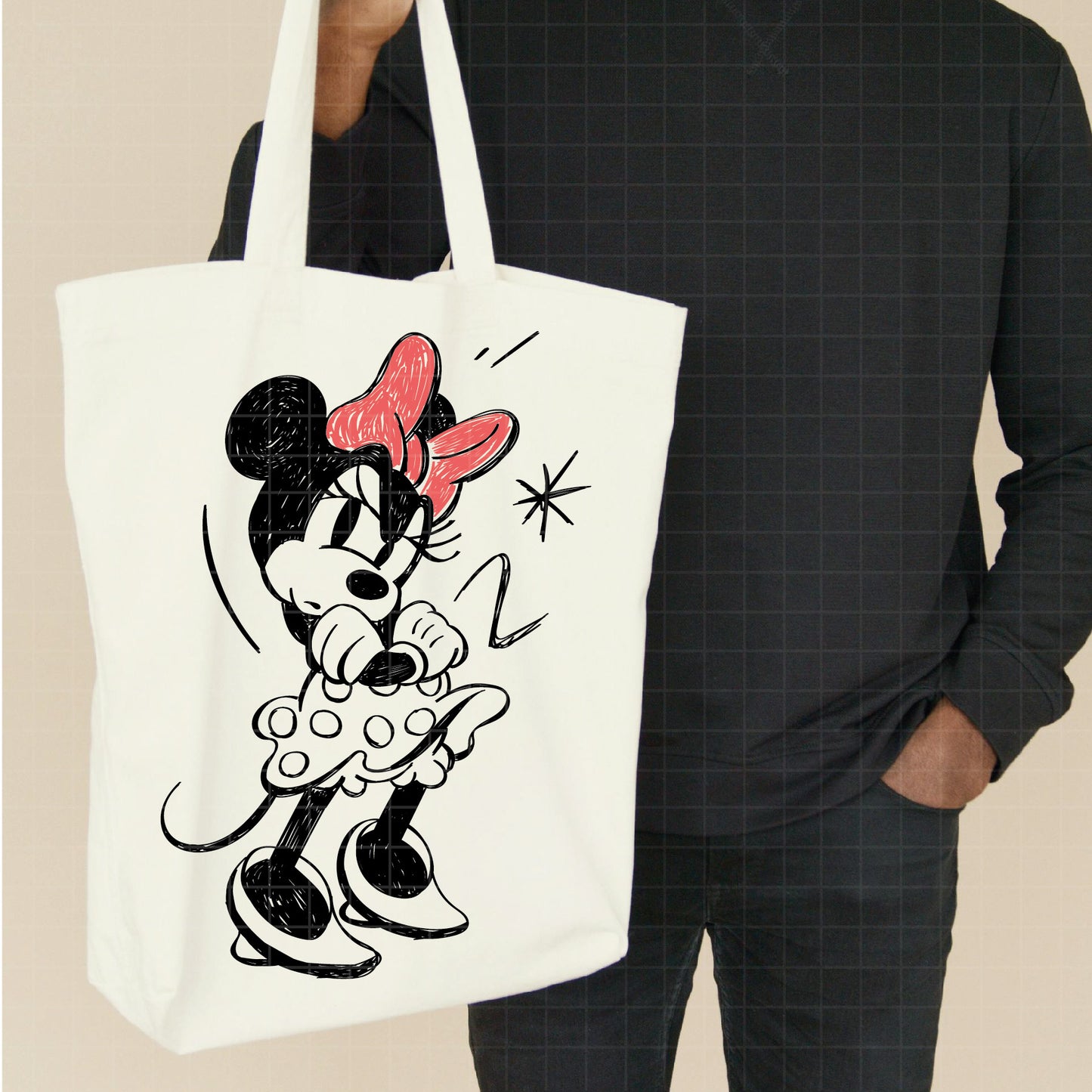 COD1736 - Minnie mouse svg, Disney svg, minnie svg, Silhouette, Cricut