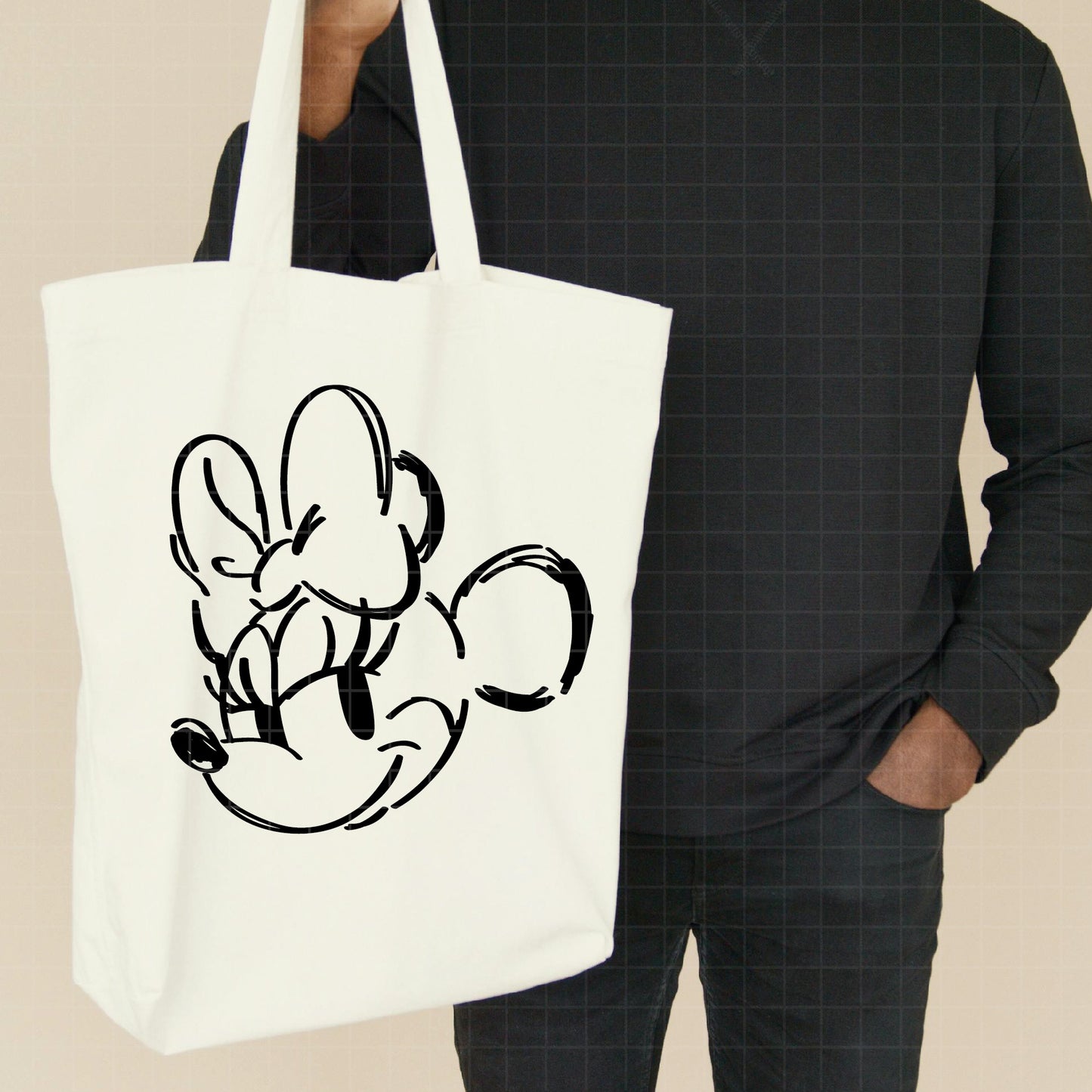 COD1774 - Minnie mouse svg, Disney svg, minnie svg, Silhouette, Cricut