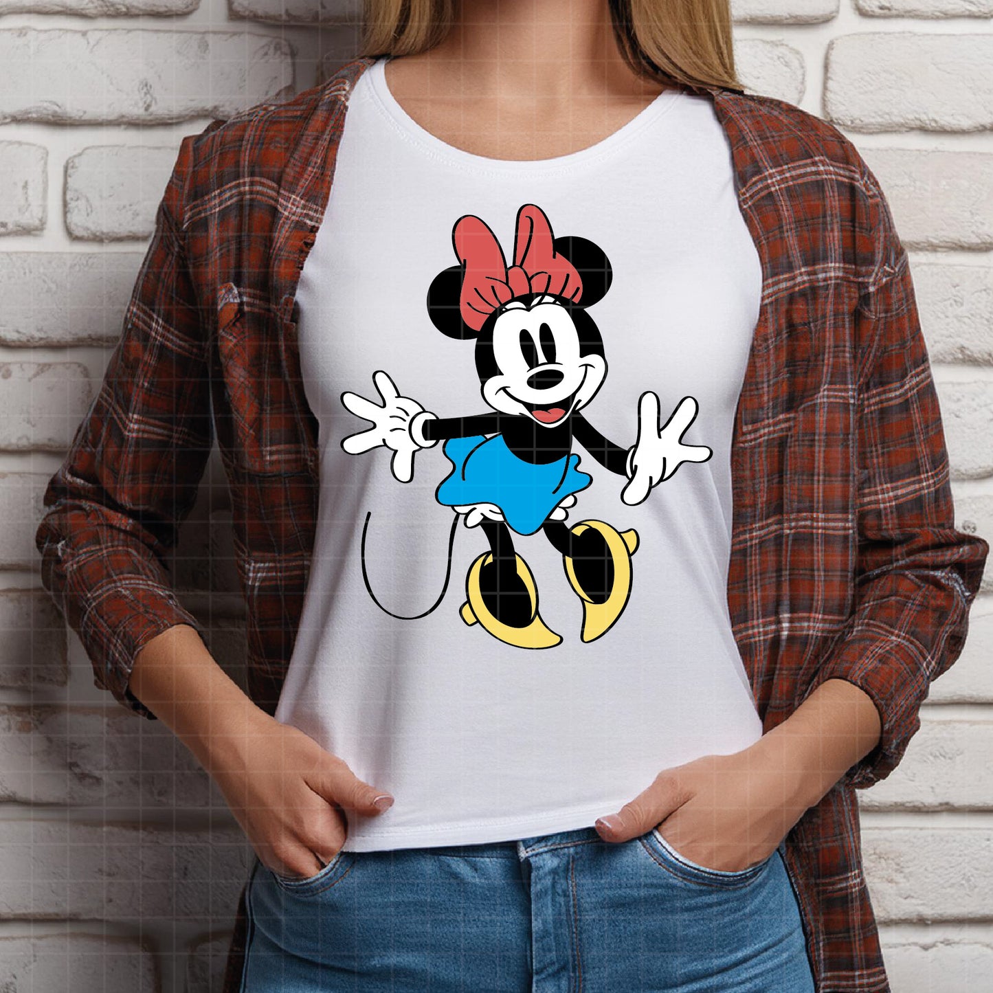 COD1790 - Minnie mouse svg, Disney svg, minnie svg, Silhouette, Cricut, minnie dtf