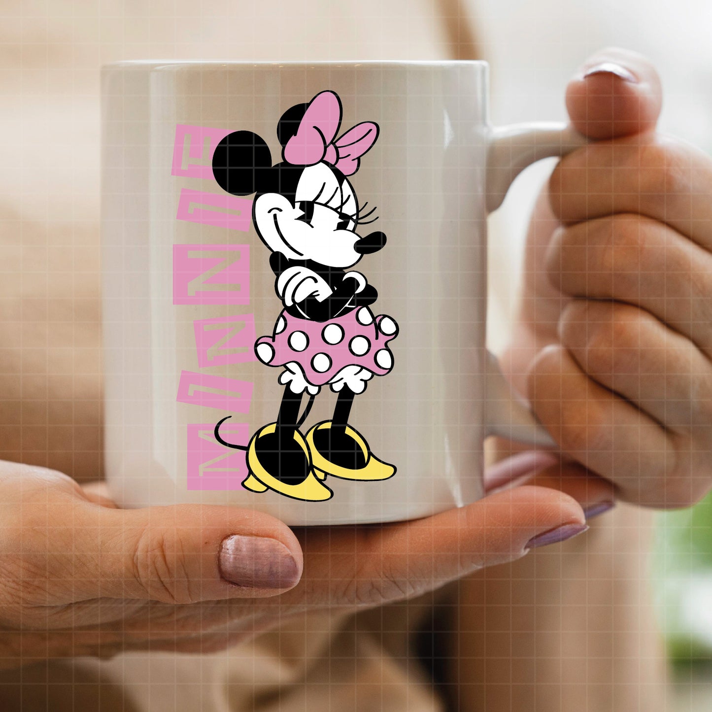 COD1802 - Minnie mouse svg, Disney svg, minnie svg, Silhouette, Cricut, minnie dtf