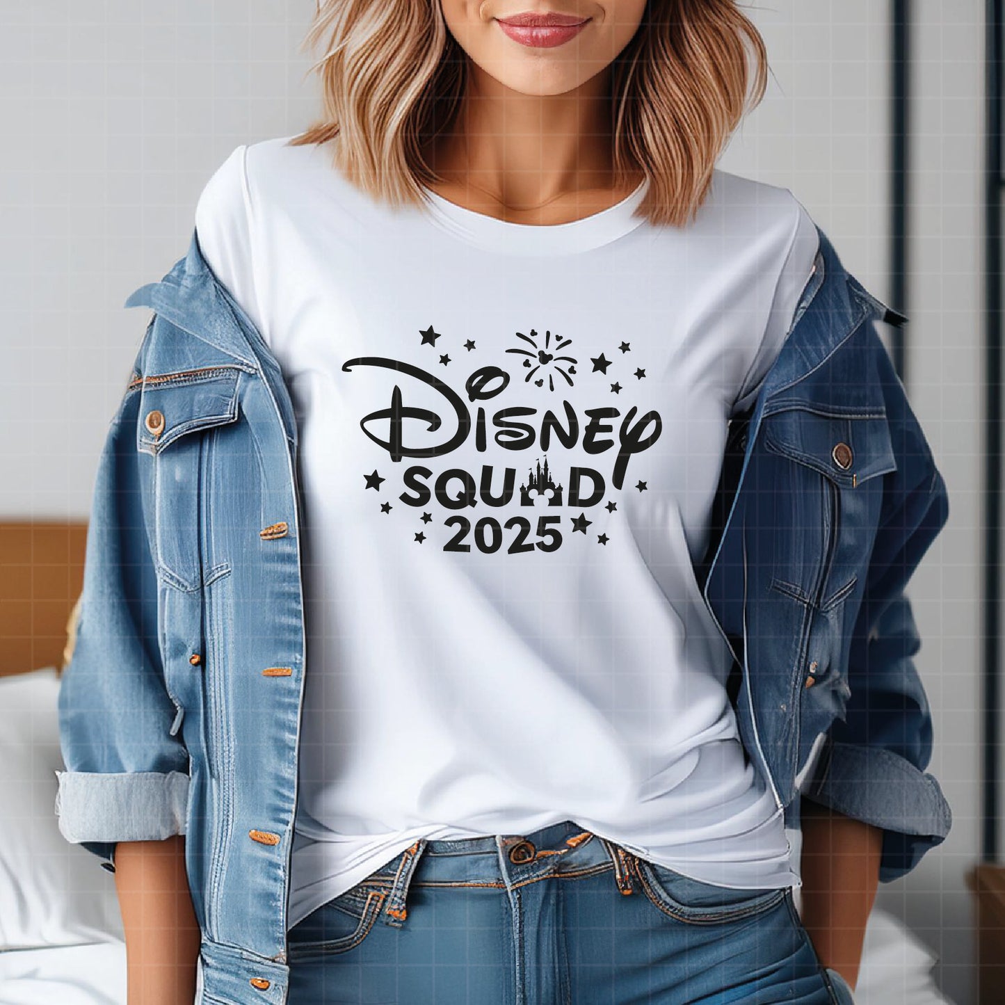 COD1805 - Disney squad 2025 svg, mickey svg, castle svg, Trip svg, Silhouette, Cricut