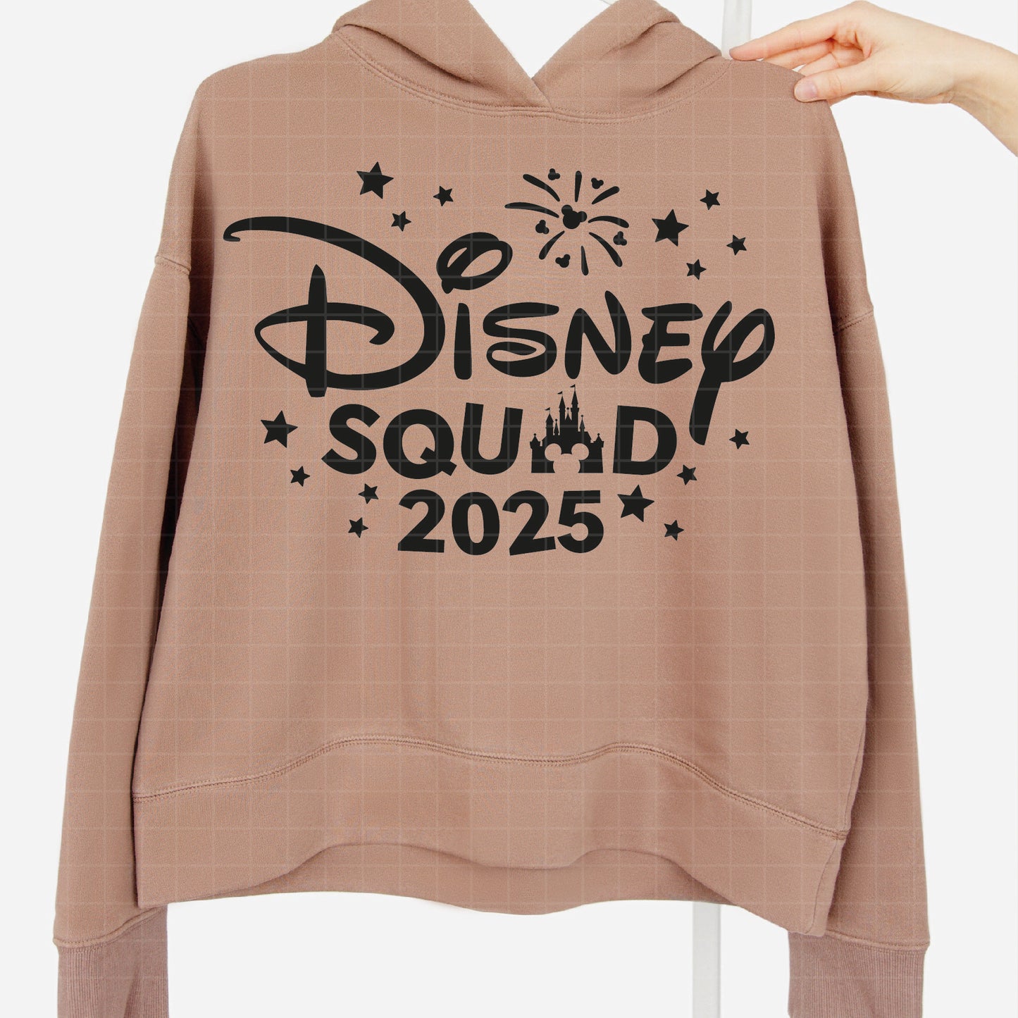 COD1805 - Disney squad 2025 svg, mickey svg, castle svg, Trip svg, Silhouette, Cricut