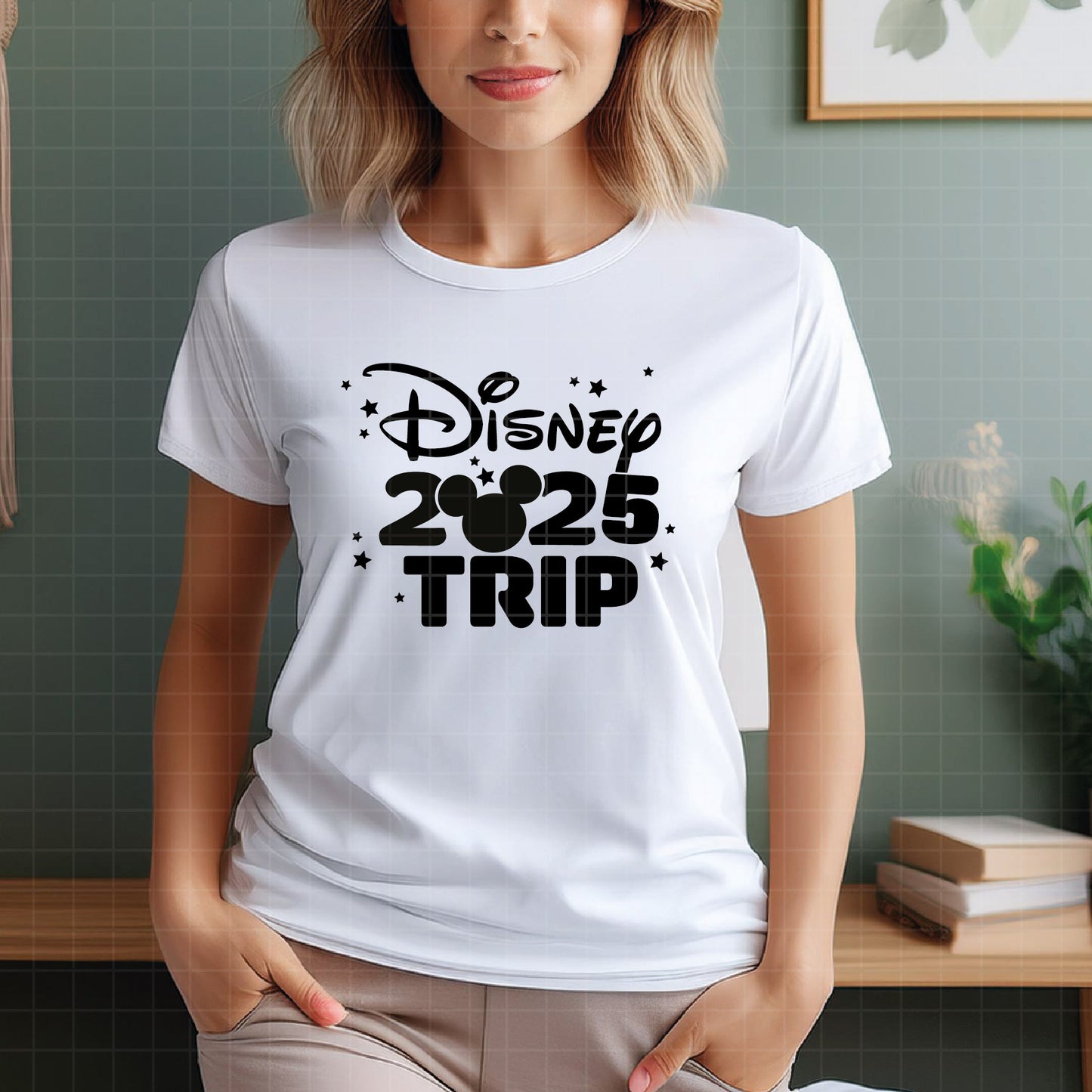 COD1808 - Disney 2025 trip svg, mickey svg, castle svg, Trip svg, Silhouette, Cricut