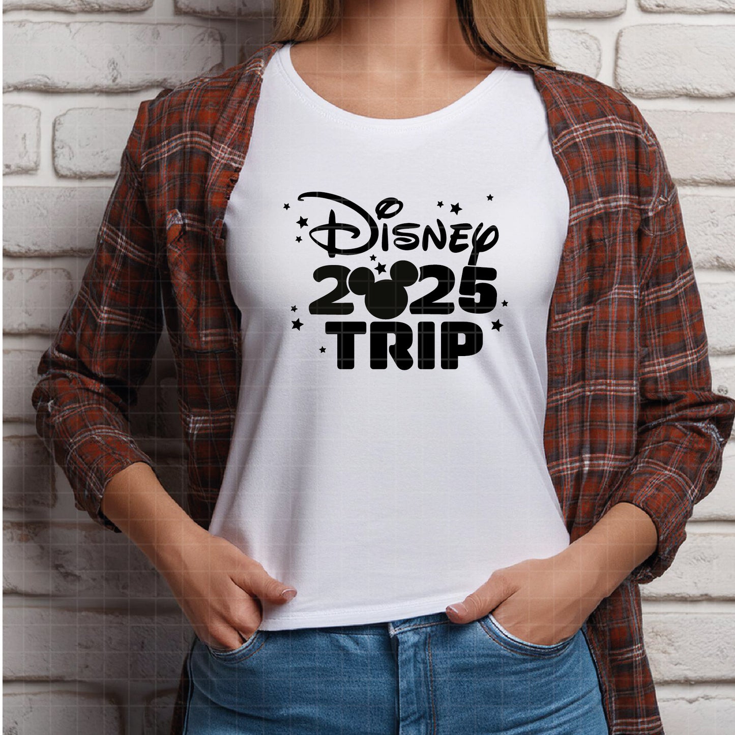 COD1808 - Disney 2025 trip svg, mickey svg, castle svg, Trip svg, Silhouette, Cricut