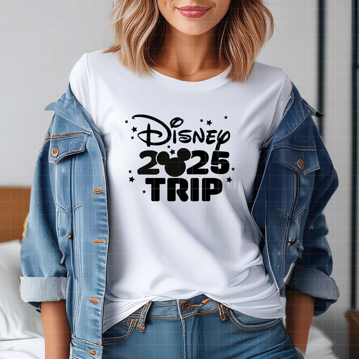 COD1808 - Disney 2025 trip svg, mickey svg, castle svg, Trip svg, Silhouette, Cricut
