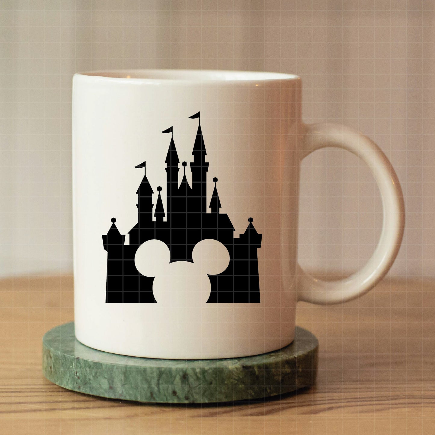 COD1838- The happiest place on earth svg, Castle svg, disney castle svg, disney svg, magic svg, cricut, silhouette