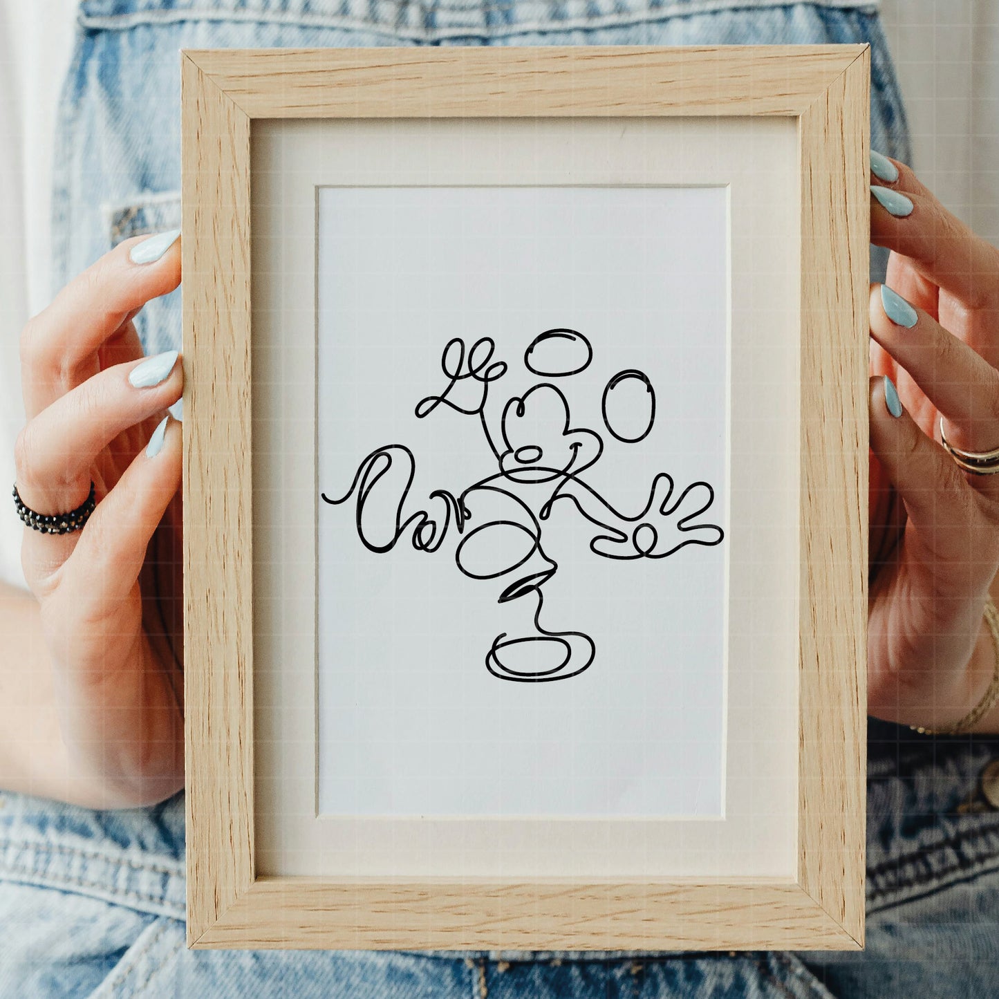 COD1840- Mickey sketch svg, Mickey outline Svg, Disney svg, Magical svg, Mickey face svg