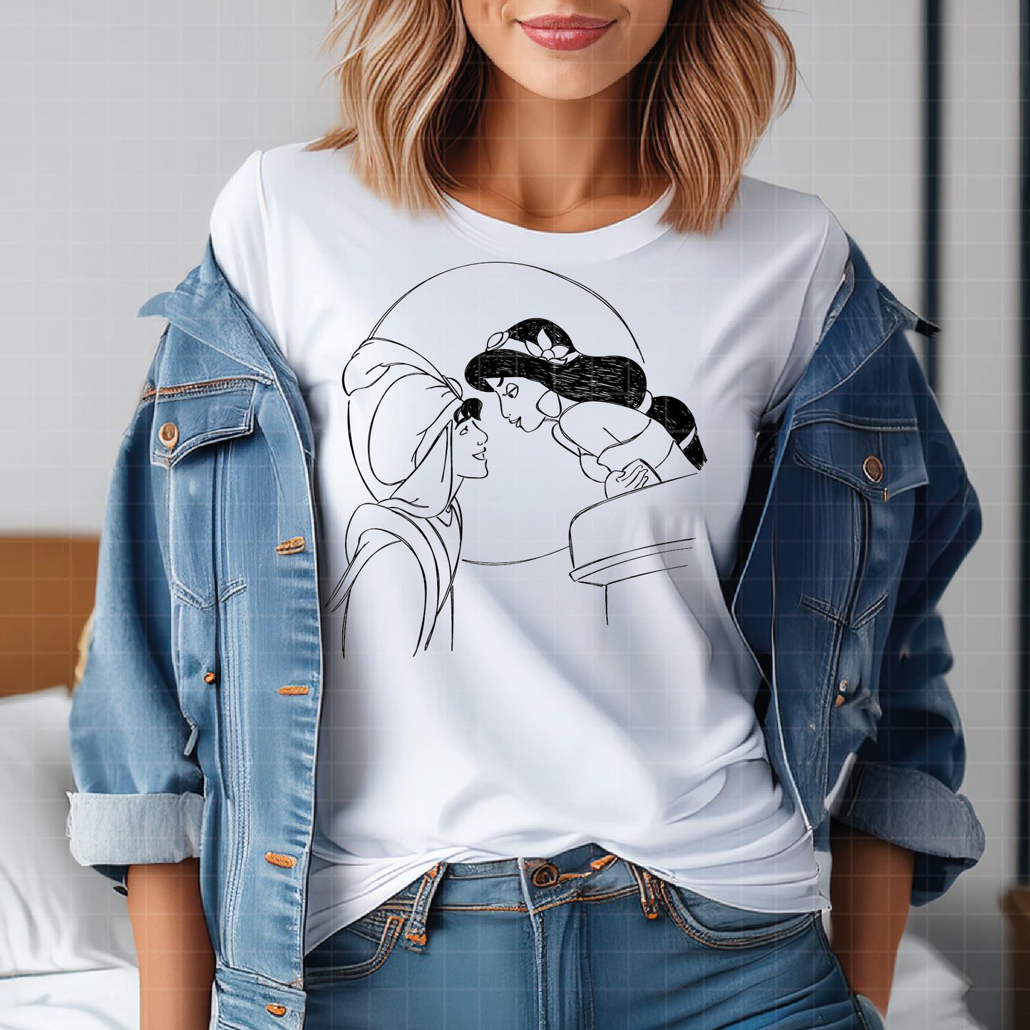 COD1880- Jasmine Svg, Princess Svg, Indian Princess svg, Arabian Princess SVG, Aladdin svg, Princess svg, silhouette svg, disney svg