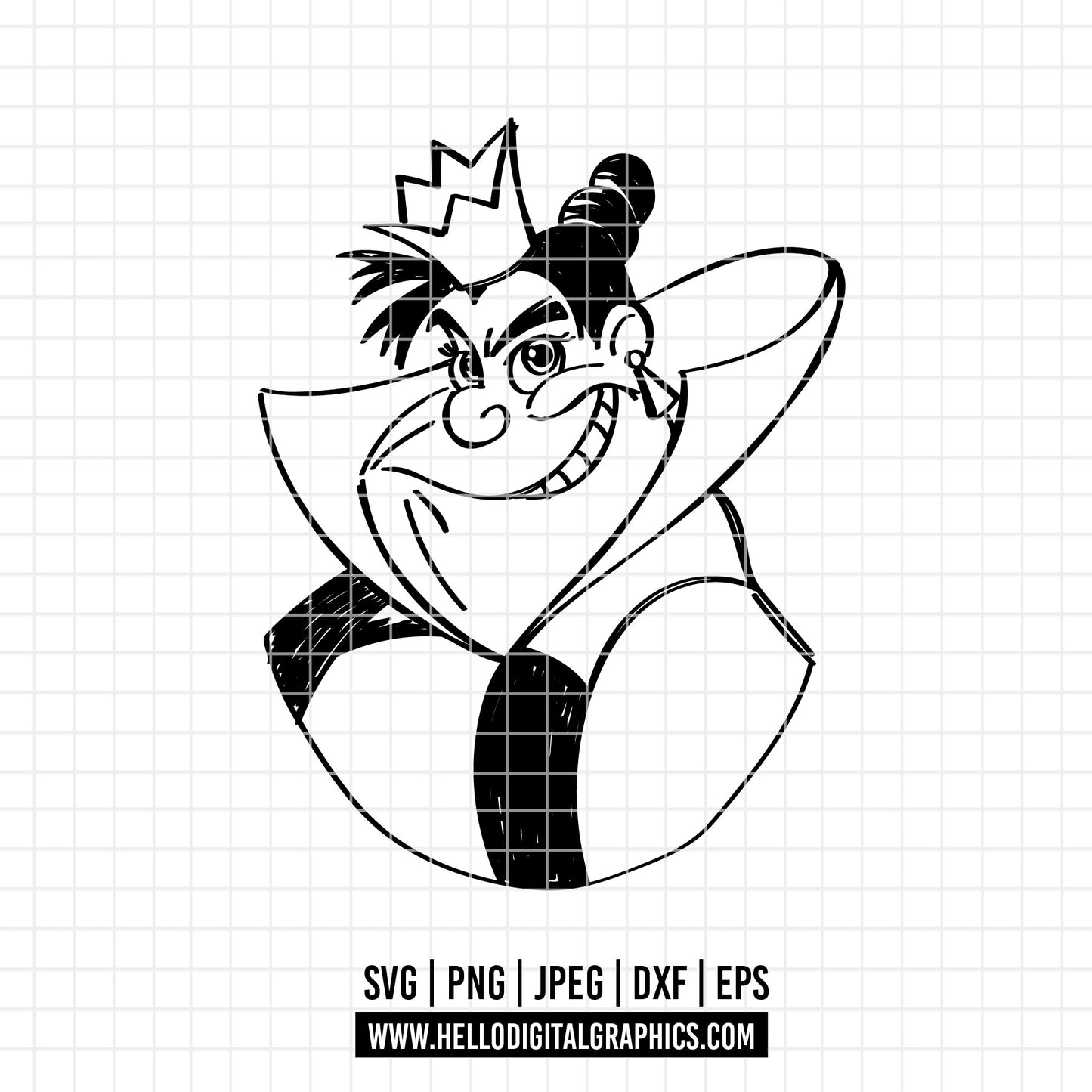 COD1890 - Red Queen Alice In Wonderland svg Shirt, Villains svg, The Queen Of Hearts svg, T-shirt, Villains png