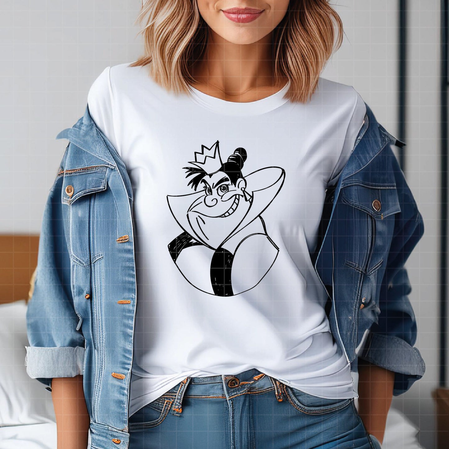 COD1890 - Red Queen Alice In Wonderland svg Shirt, Villains svg, The Queen Of Hearts svg, T-shirt, Villains png