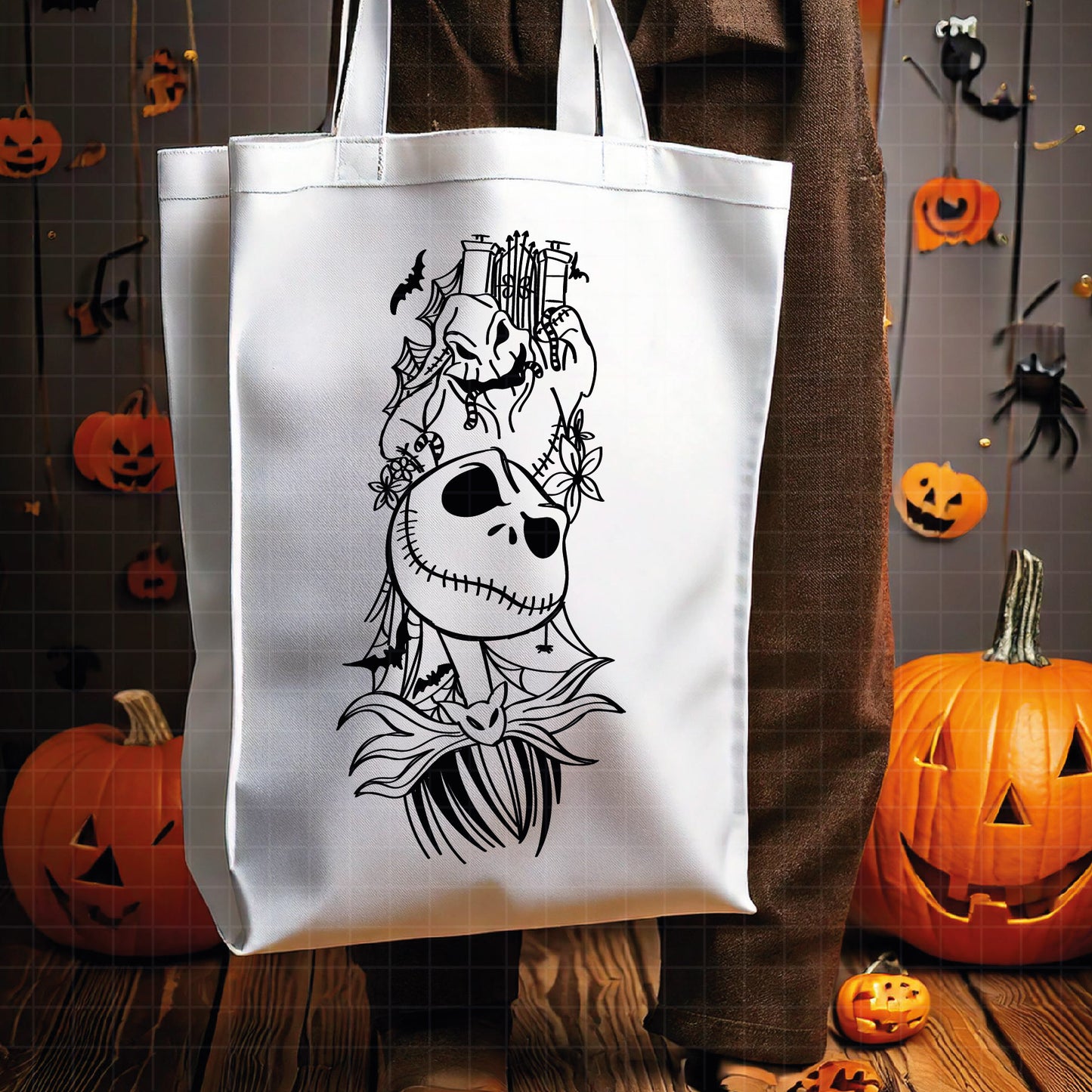 COD1892- Nightmare Before Christmas svg ,Jack Skellington svg , Halloween svg, Christmas svg, Oogi boogie svg