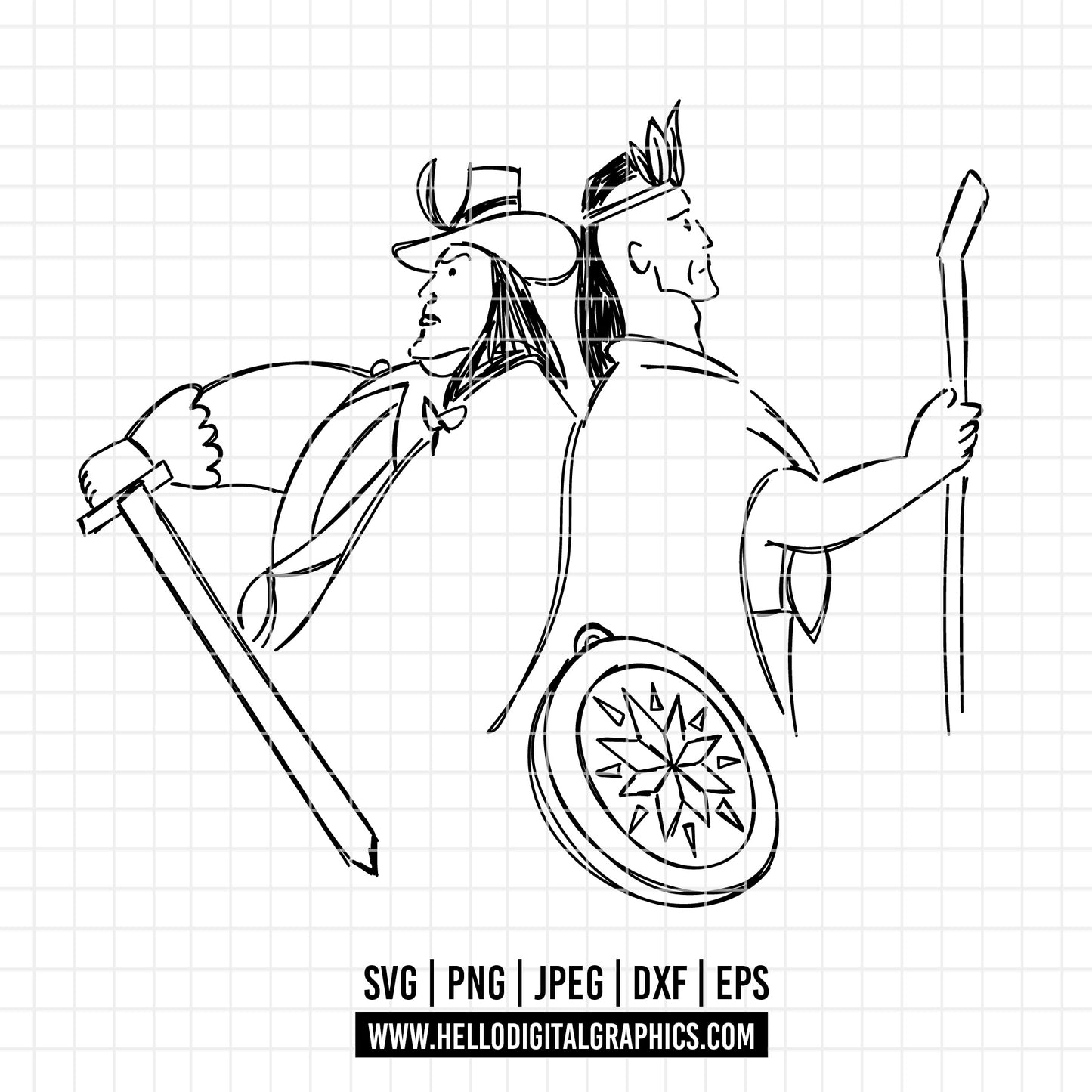 COD1912 - Pocahontas svg, nature svg, princess svg, outline svg, cricut silhouette, Disney svg