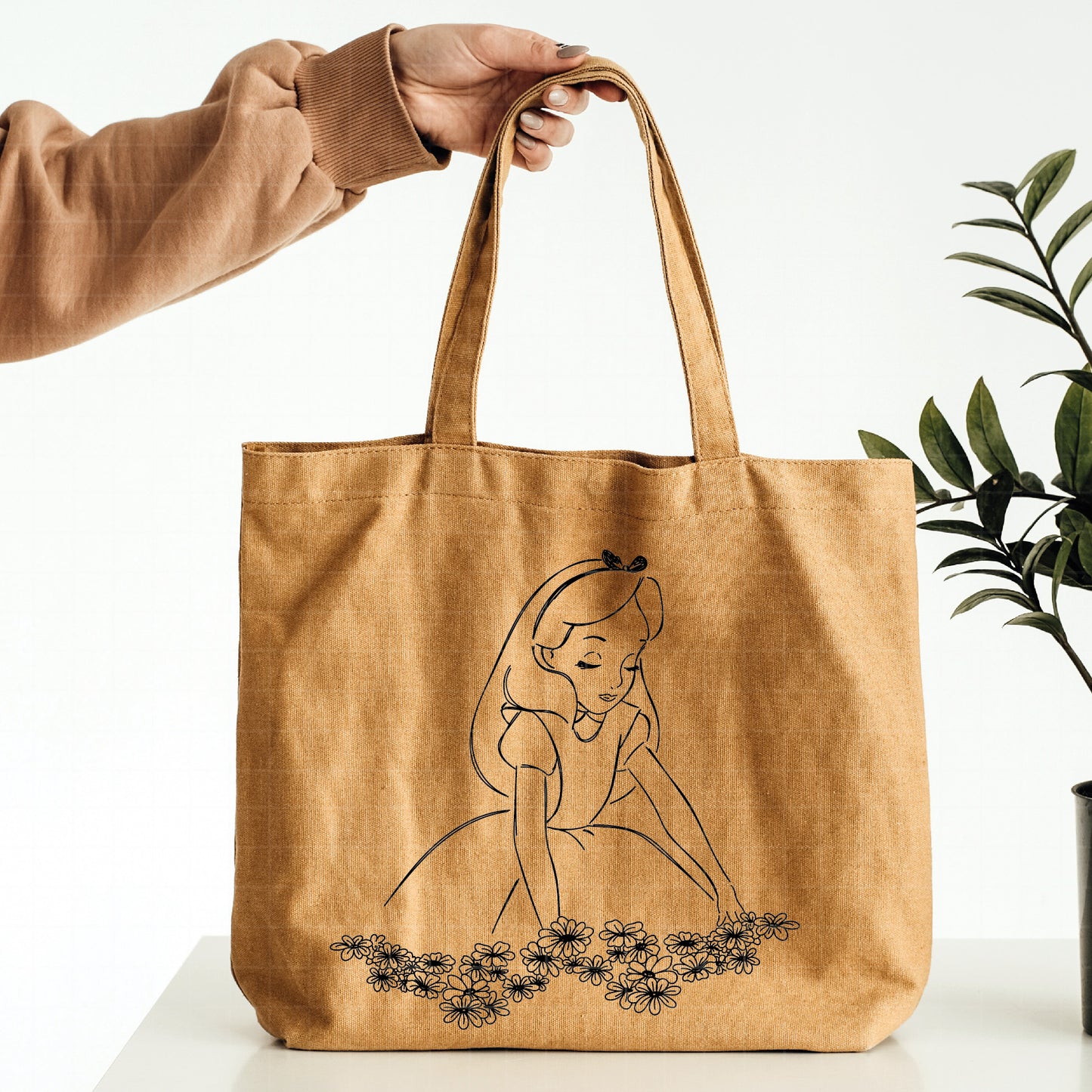 COD1914- Alice in wonderland svg, Alice sketch svg, disney svg, Silhouette, Cricut