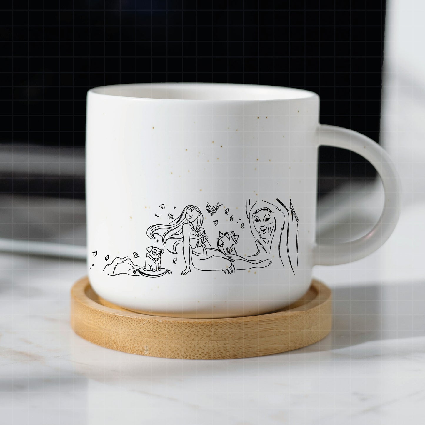 COD1918 - Pocahontas svg, nature svg, princess svg, outline svg, cricut silhouette, Disney svg