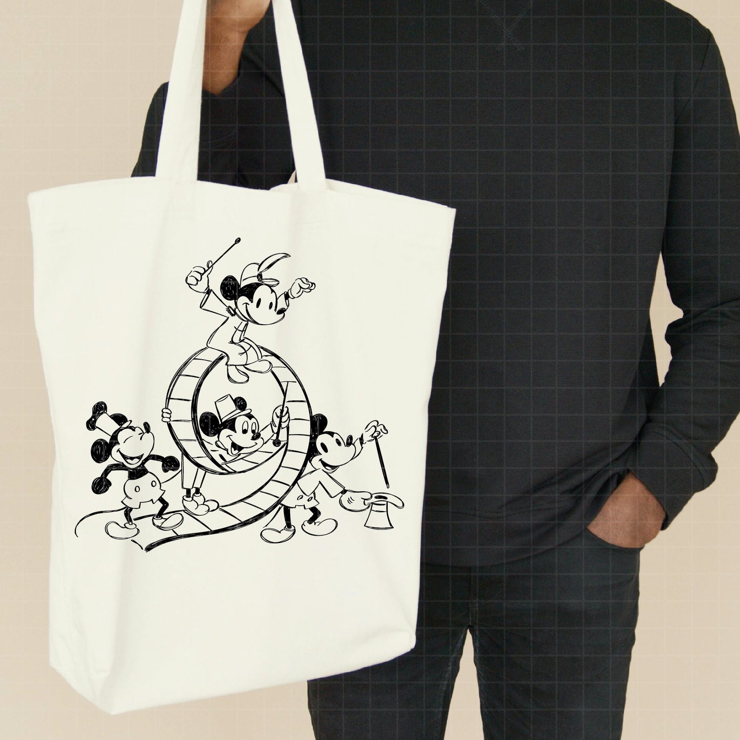 COD1926- Mickey sketch svg, Mickey outline Svg, Disney svg, Magical svg, Mickey face svg