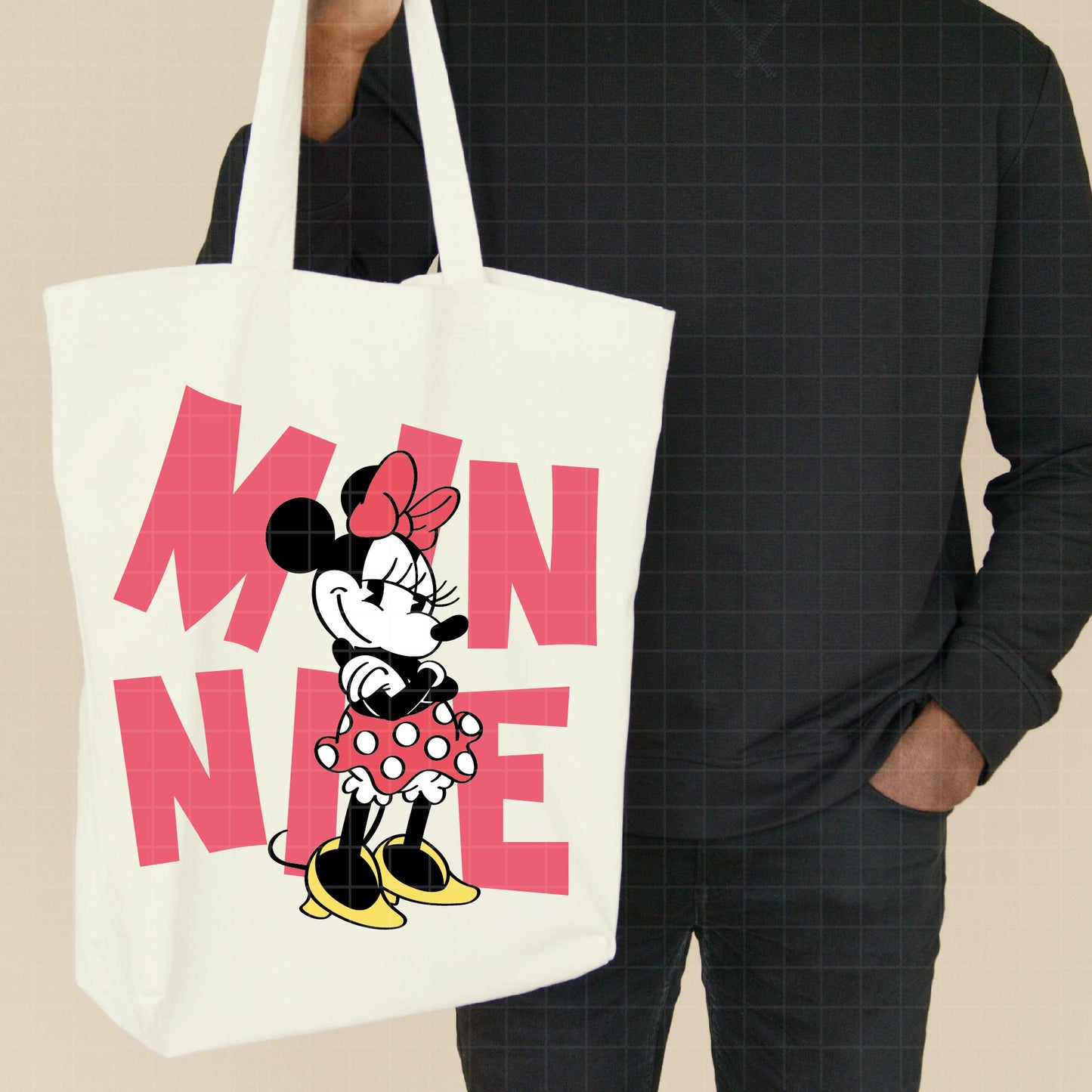 COD1931 - Minnie mouse svg, Disney svg, minnie svg, Silhouette, Cricut, minnie dtf