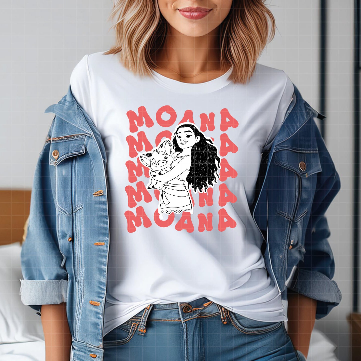 COD1935 - Moana svg, Princess svg, Disney svg, outine svg, Cricut, Silhouette, Tumbler svg