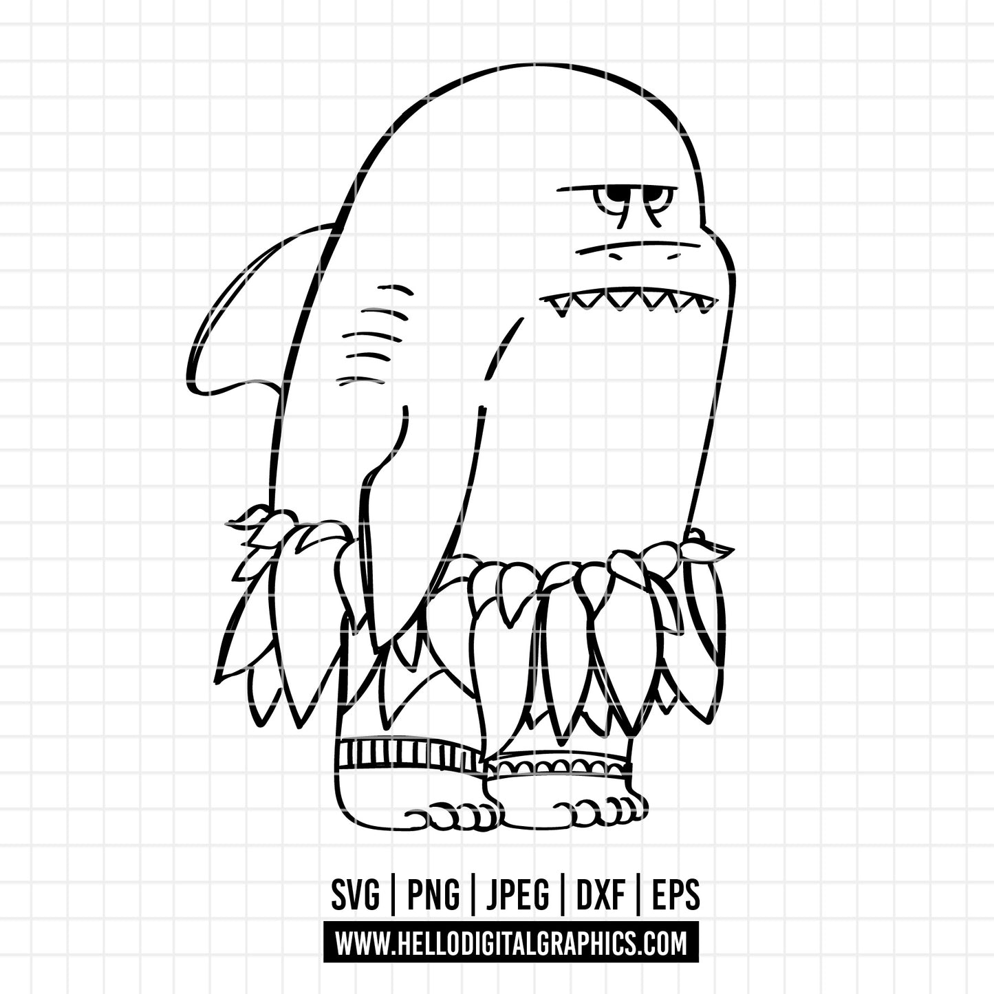 COD1937 - Moana svg, Princess svg, Disney svg, outine svg, Cricut, Silhouette, Tumbler svg