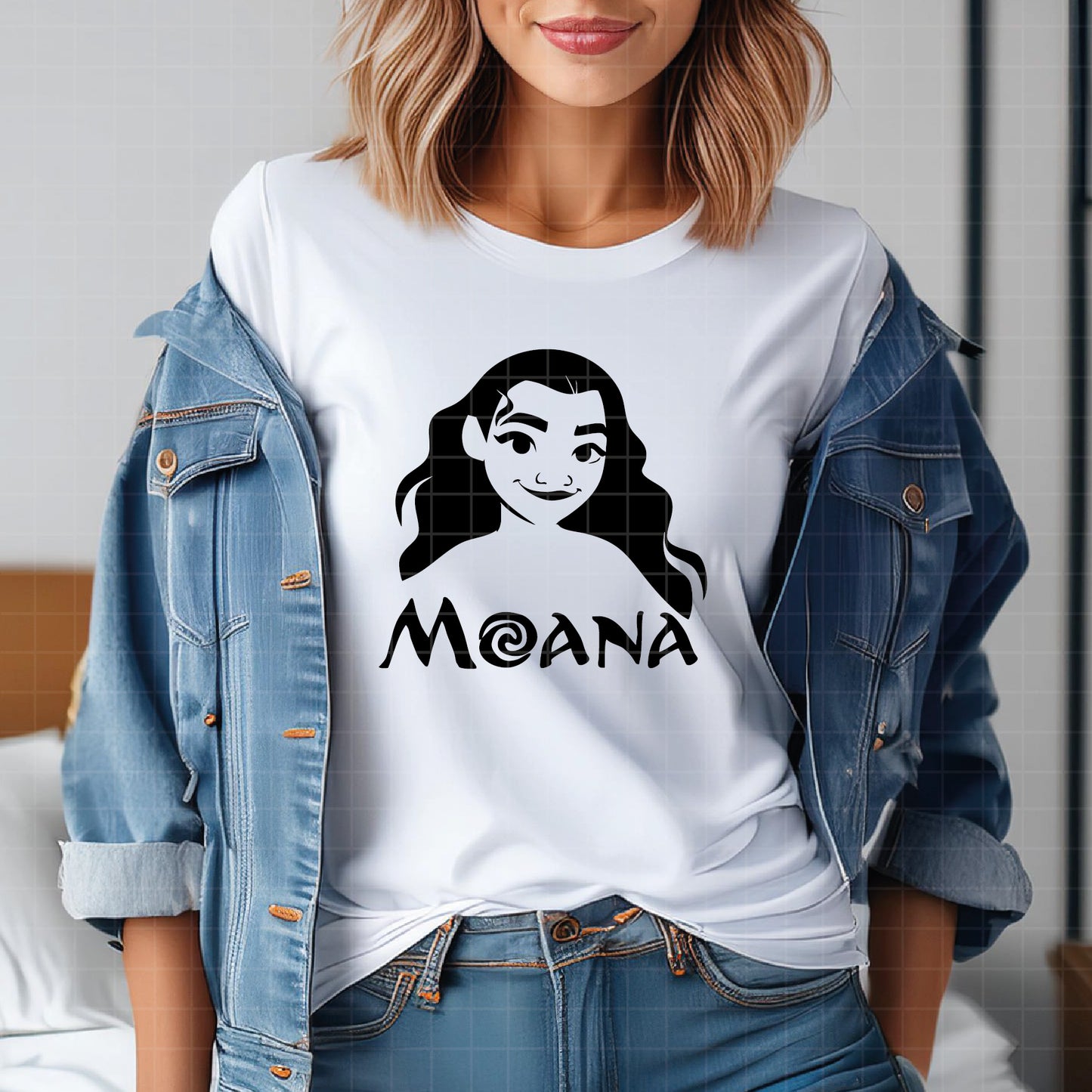 COD1942 - Moana svg, Princess svg, Disney svg, outine svg, Cricut, Silhouette, Tumbler svg