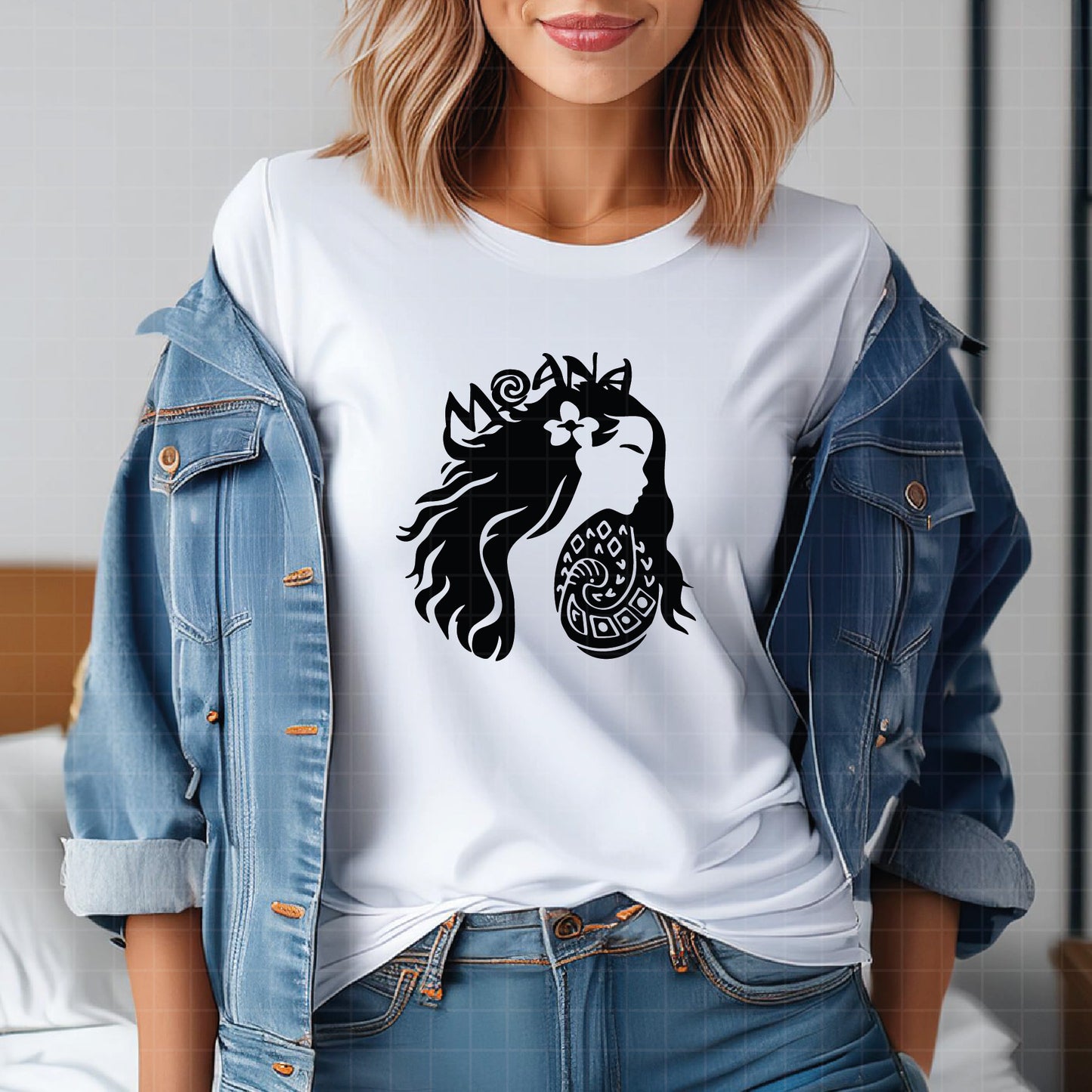 COD1944 - Moana svg, Princess svg, Disney svg, outine svg, Cricut, Silhouette, Tumbler svg