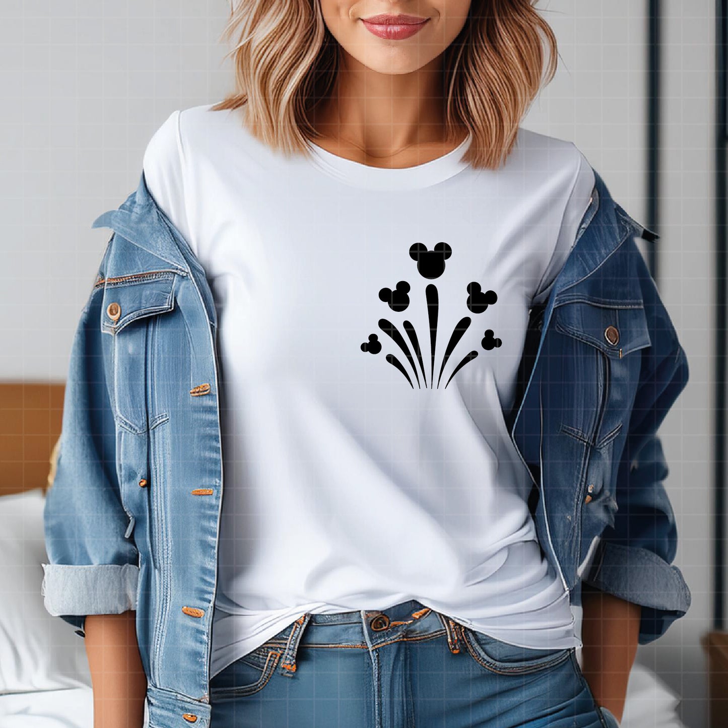 1955 - Mickey Head Fireworks SVG, fireworks SVG and PNG Download for cricut and silhouette cutting files for cricut silhouette
