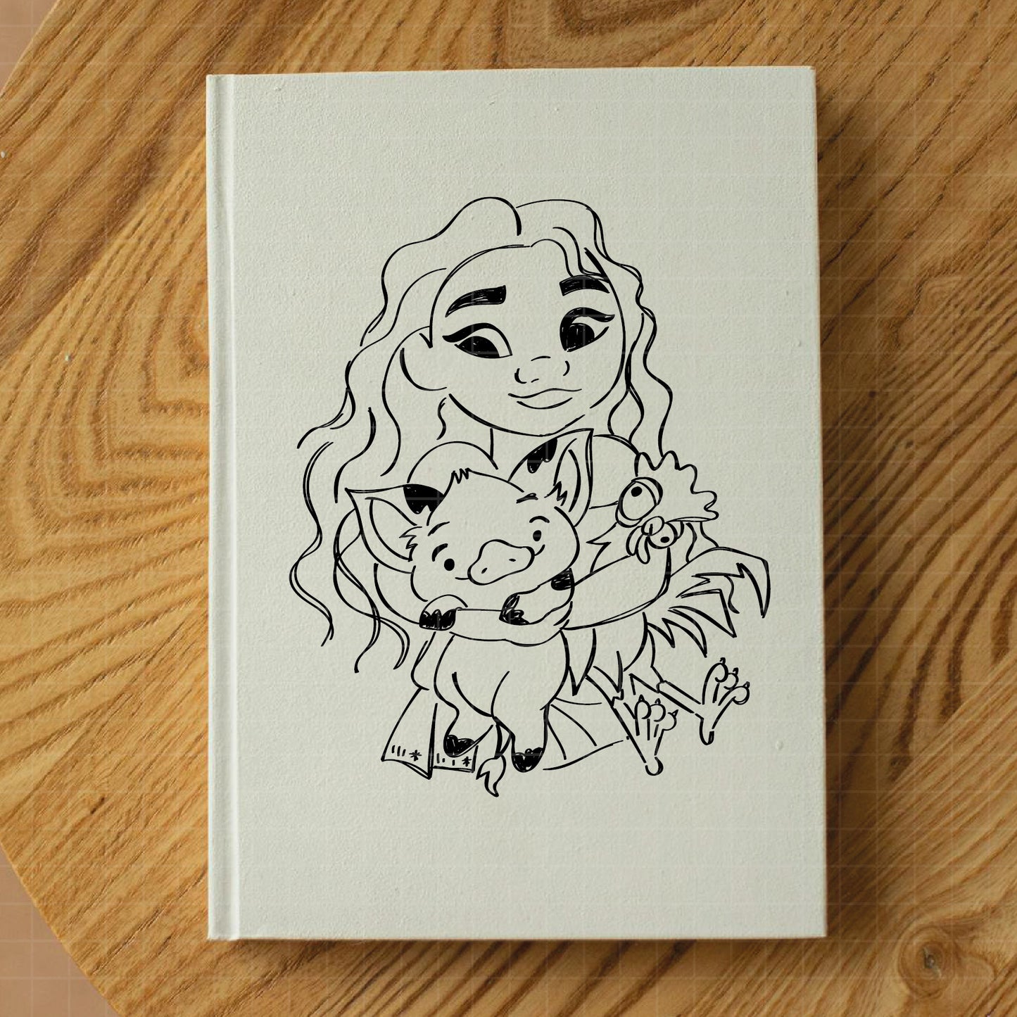 COD1962 - Moana svg, Princess svg, Disney svg, outine svg, Cricut, Silhouette, Tumbler svg