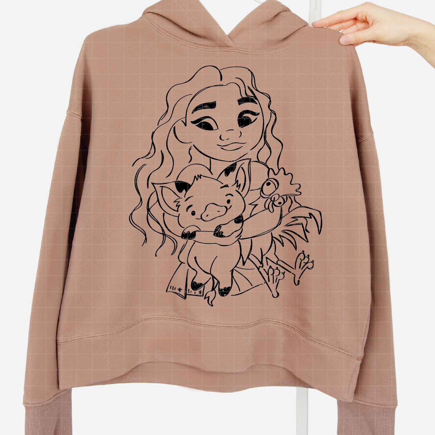 COD1962 - Moana svg, Princess svg, Disney svg, outine svg, Cricut, Silhouette, Tumbler svg