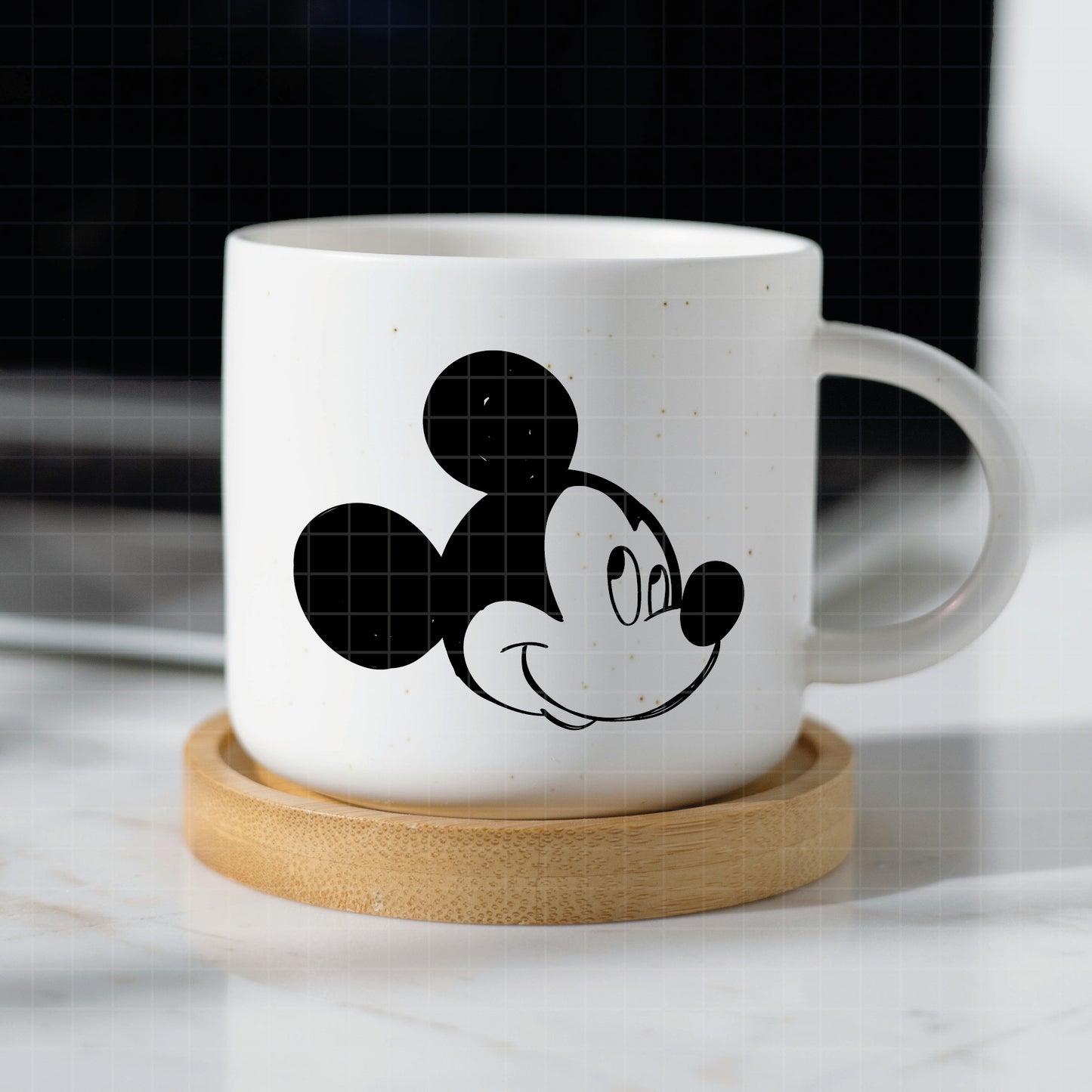 COD2074 - Mickey sketch svg, Mickey outline Svg, Disney svg, Magical svg, Mickey face svg