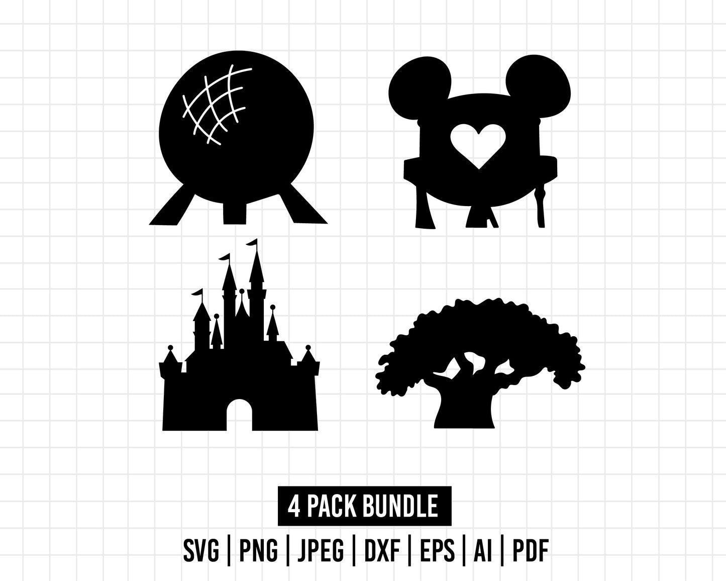 COD208- Happy Disney Park svg, Family Trip svg, Vacay Mode Svg, mickey svg, family svg