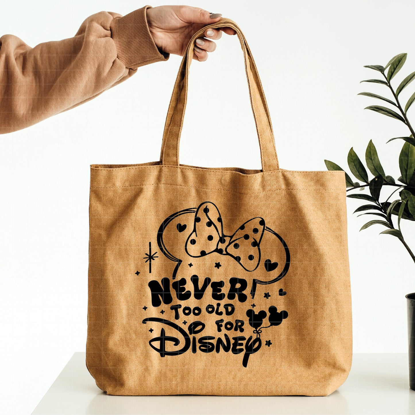 COD2081- Never too old for Disney svg, mickey svg, castle svg, Trip svg, Silhouette, Cricut