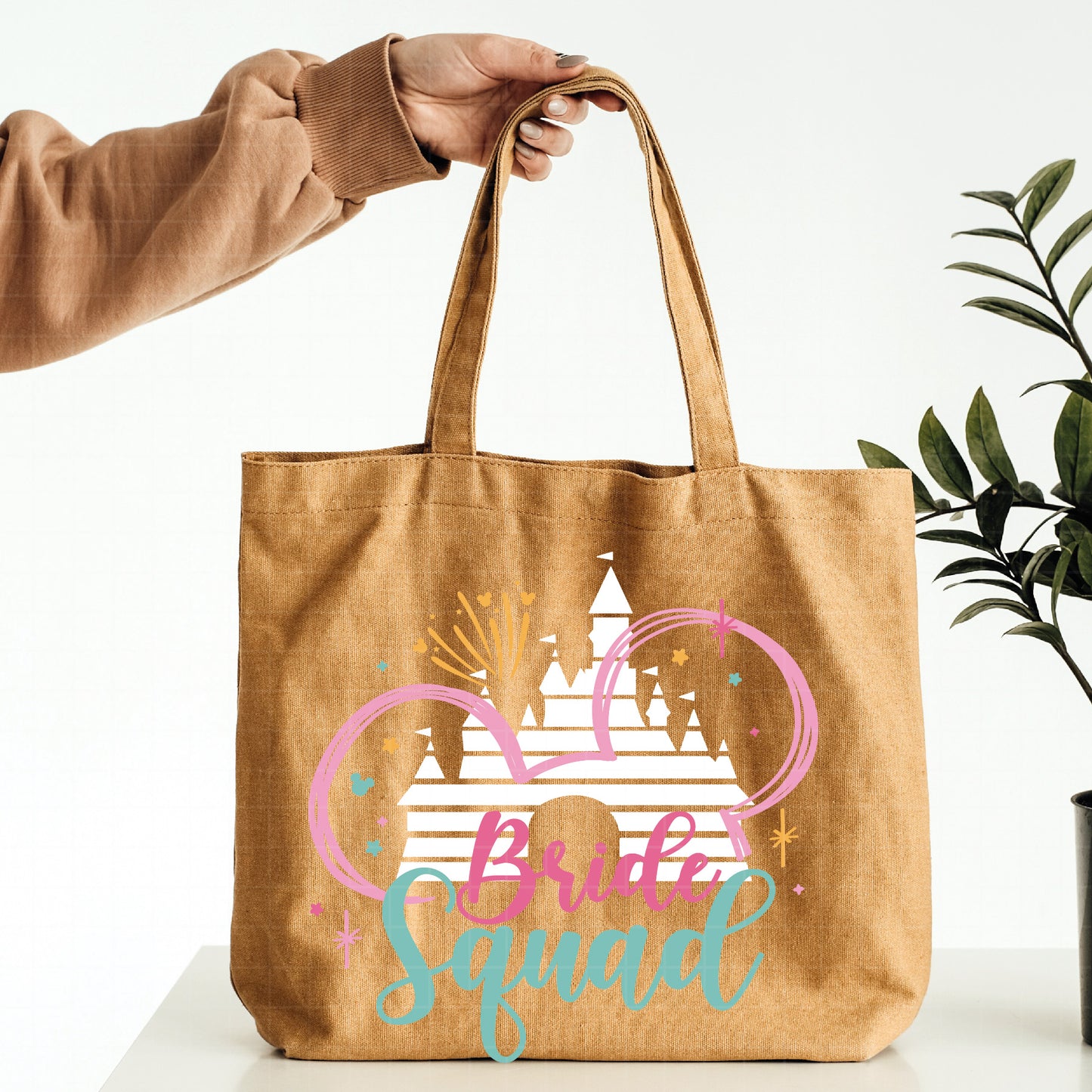 COD2082 - Bride squad svg, Disney squad 2025 svg, mickey svg, castle svg, Trip svg, Silhouette, Cricut