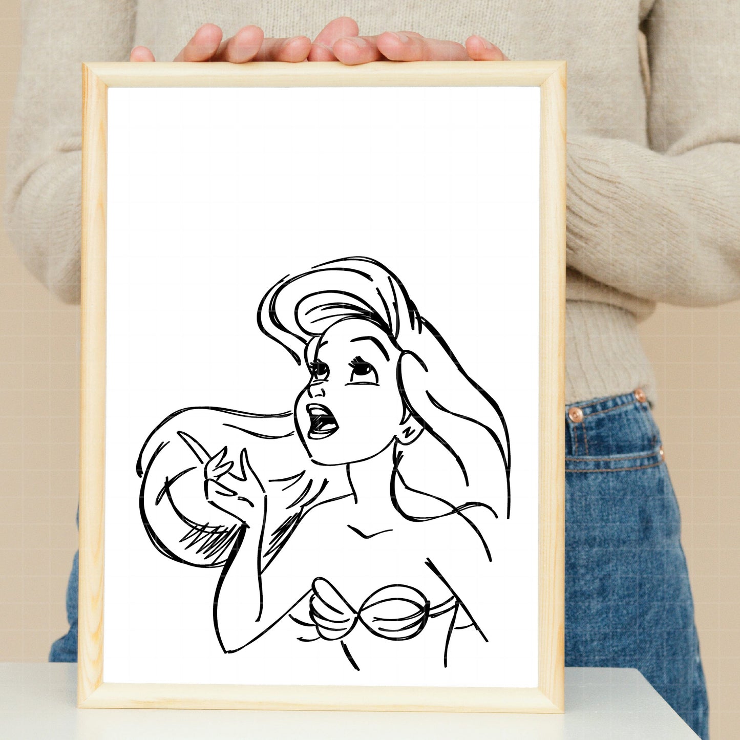 COD3374 - Little Mermaid svg, Ariel svg, Princess svg, disney svg, Cricut, Silhouette