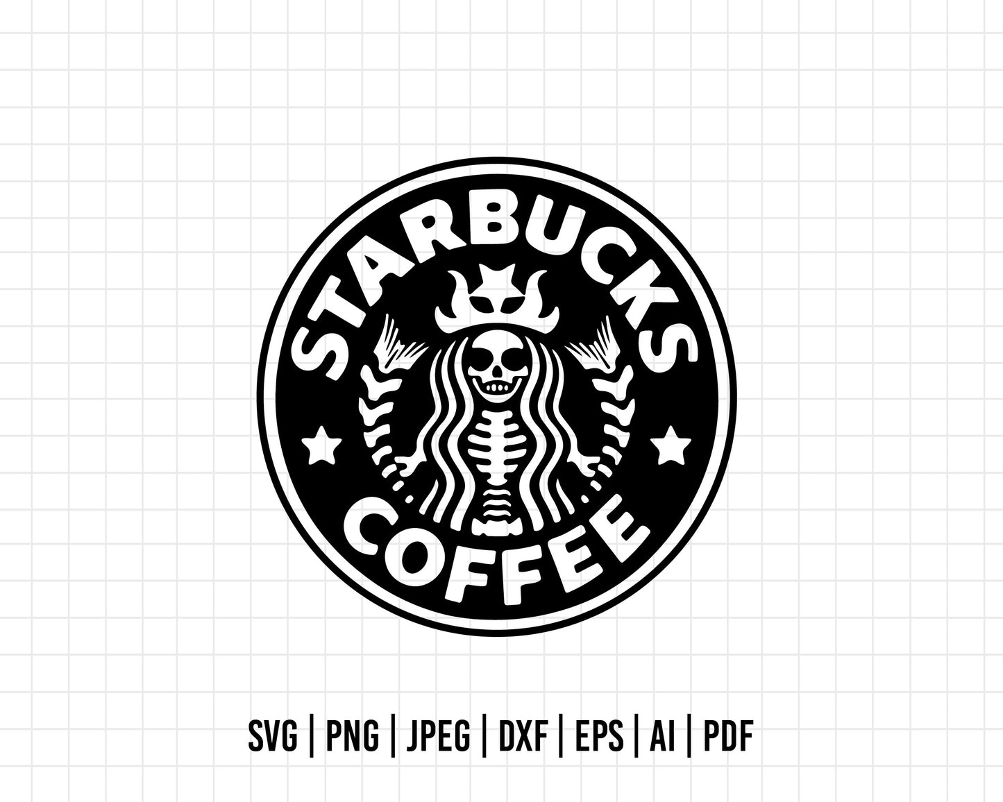 COD213- Starbucks Coffee Halloween svg, Starbucks Scary Horror Characters, Coffee Halloween Clipart